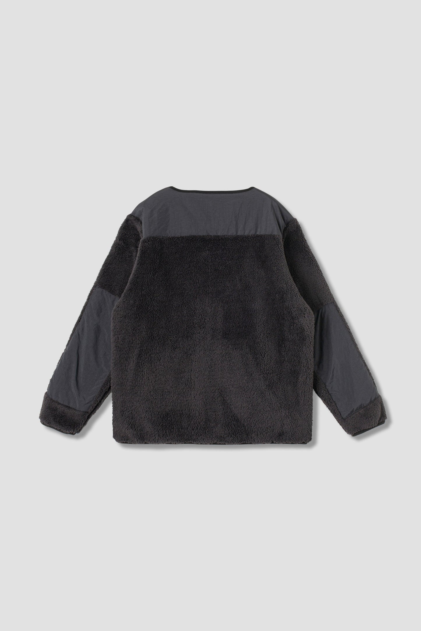 Fleece Cardigan (Black)