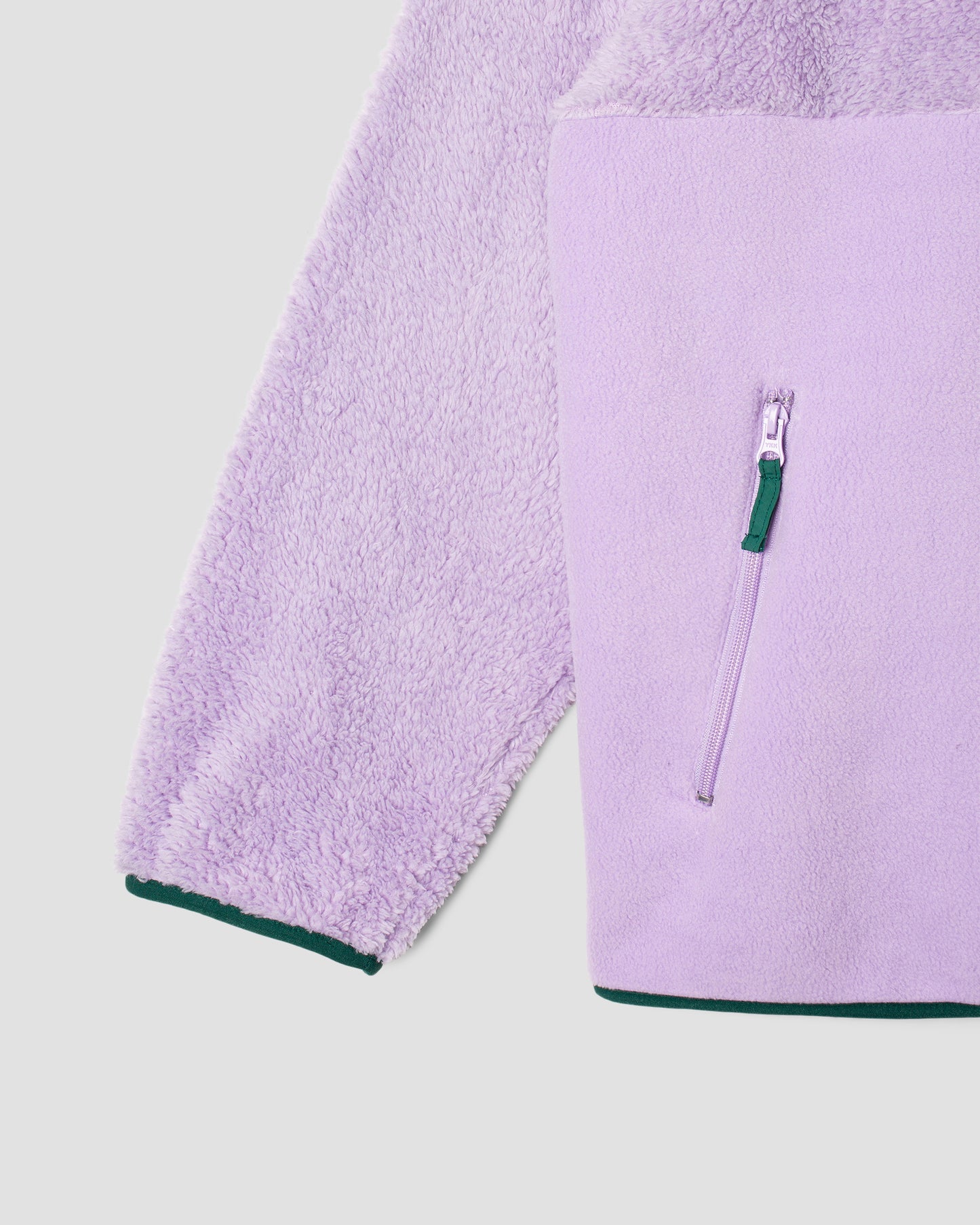 Fleece Cardigan (Lavender)