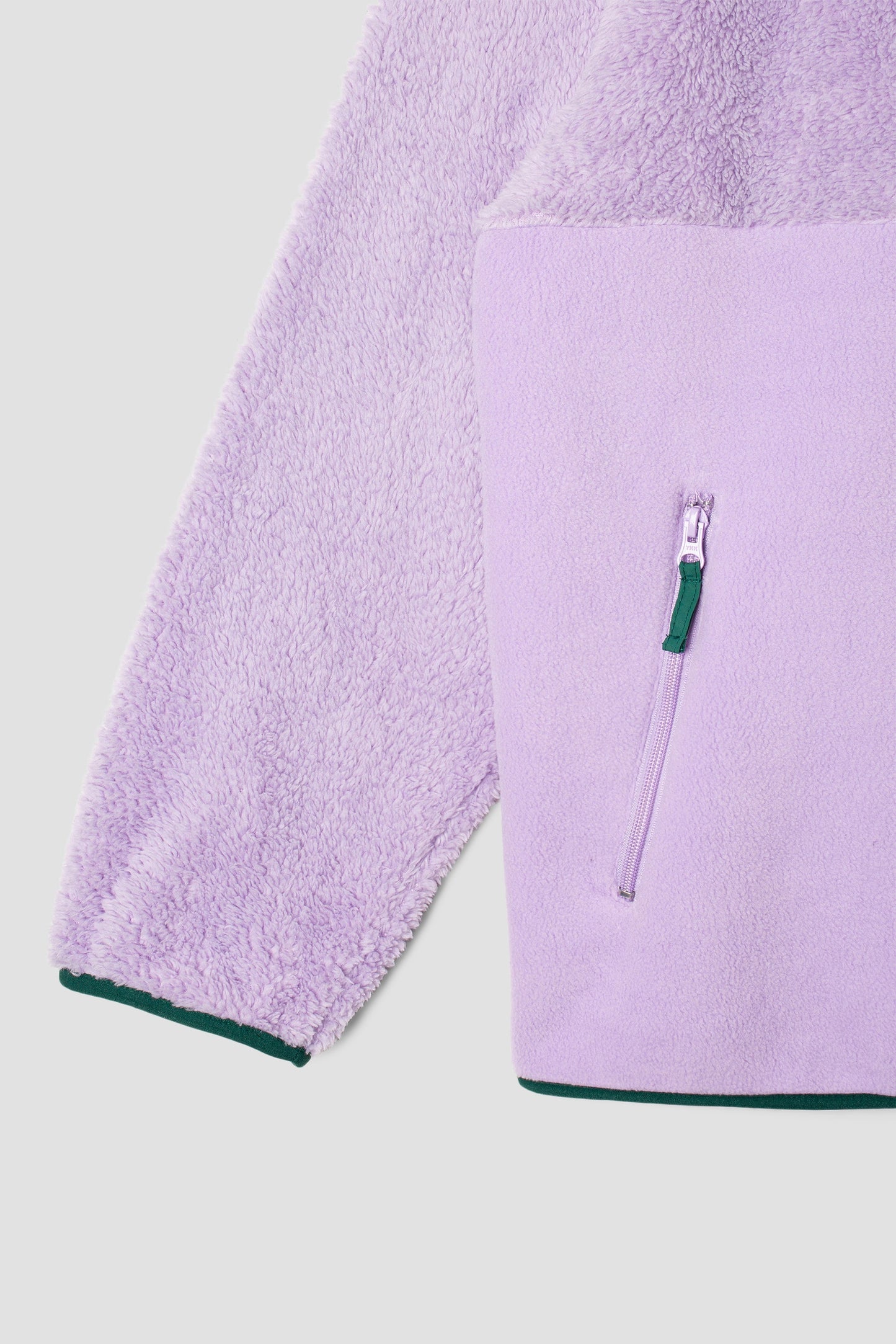 Fleece Cardigan (Lavender)