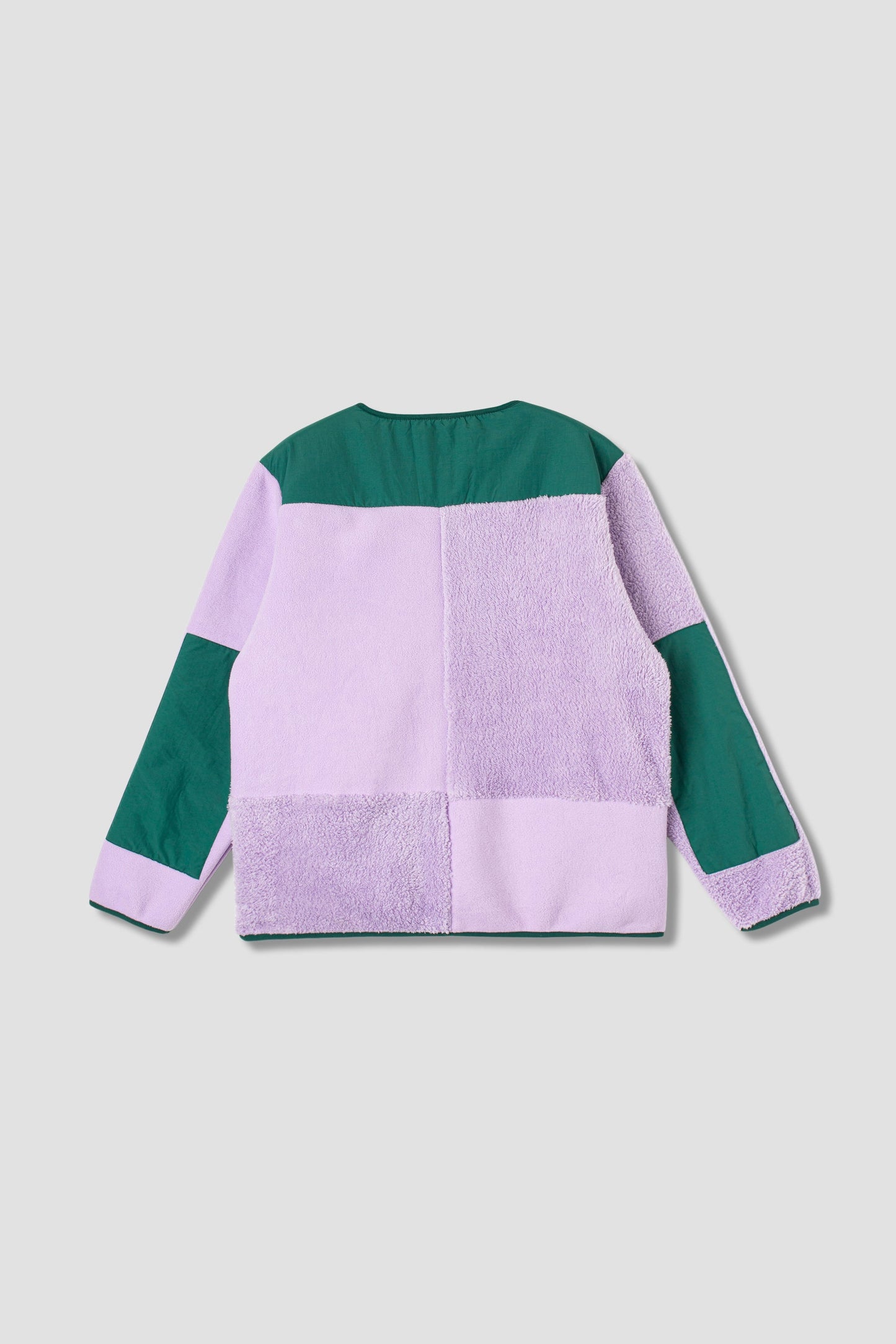 Fleece Cardigan (Lavender)