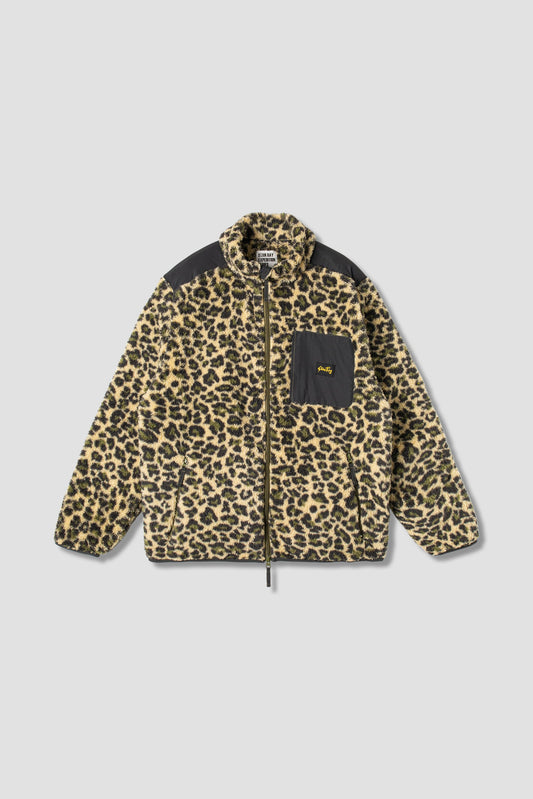 Fleece Jacket (Leopard Camo)