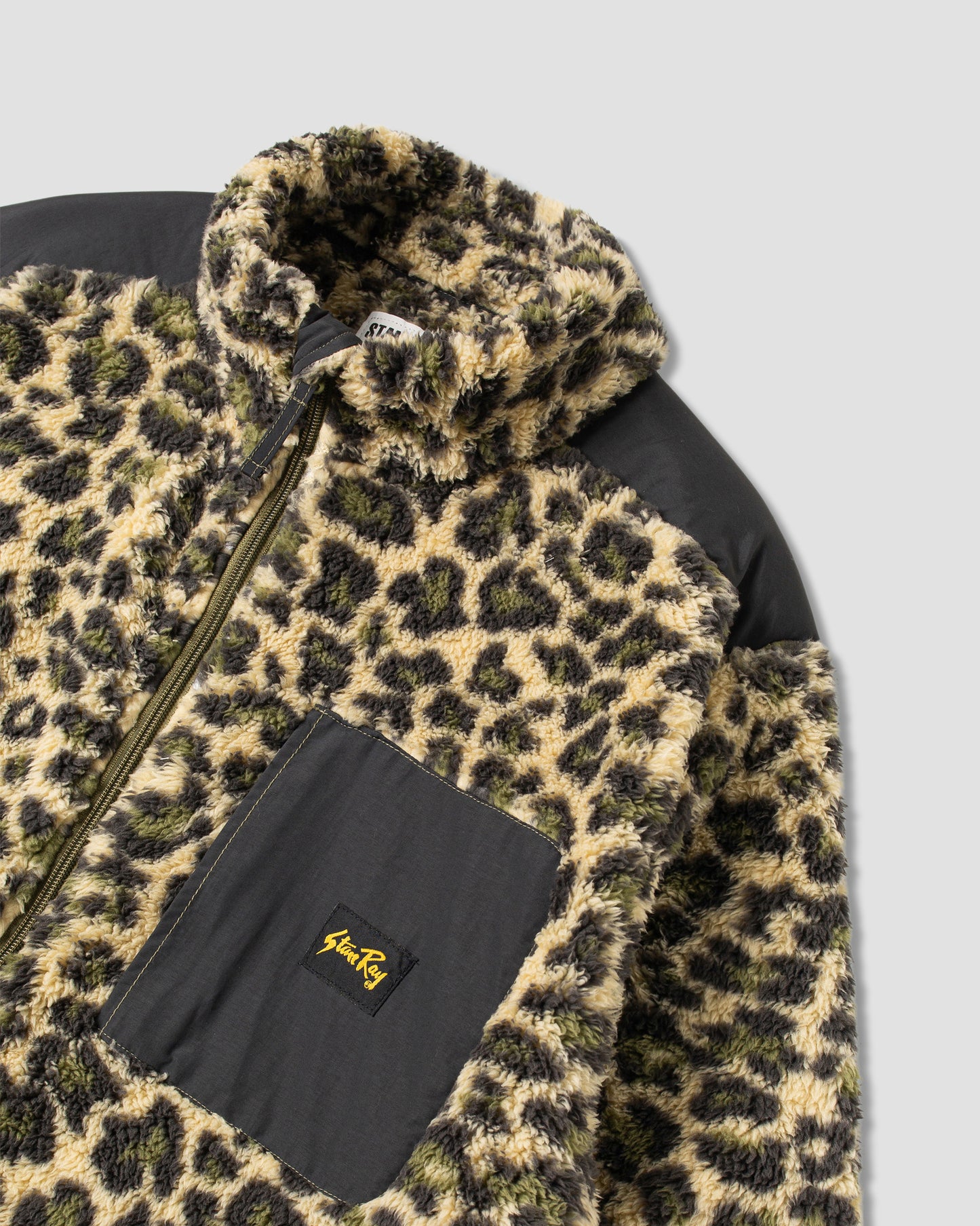 Fleece Jacket (Leopard Camo)