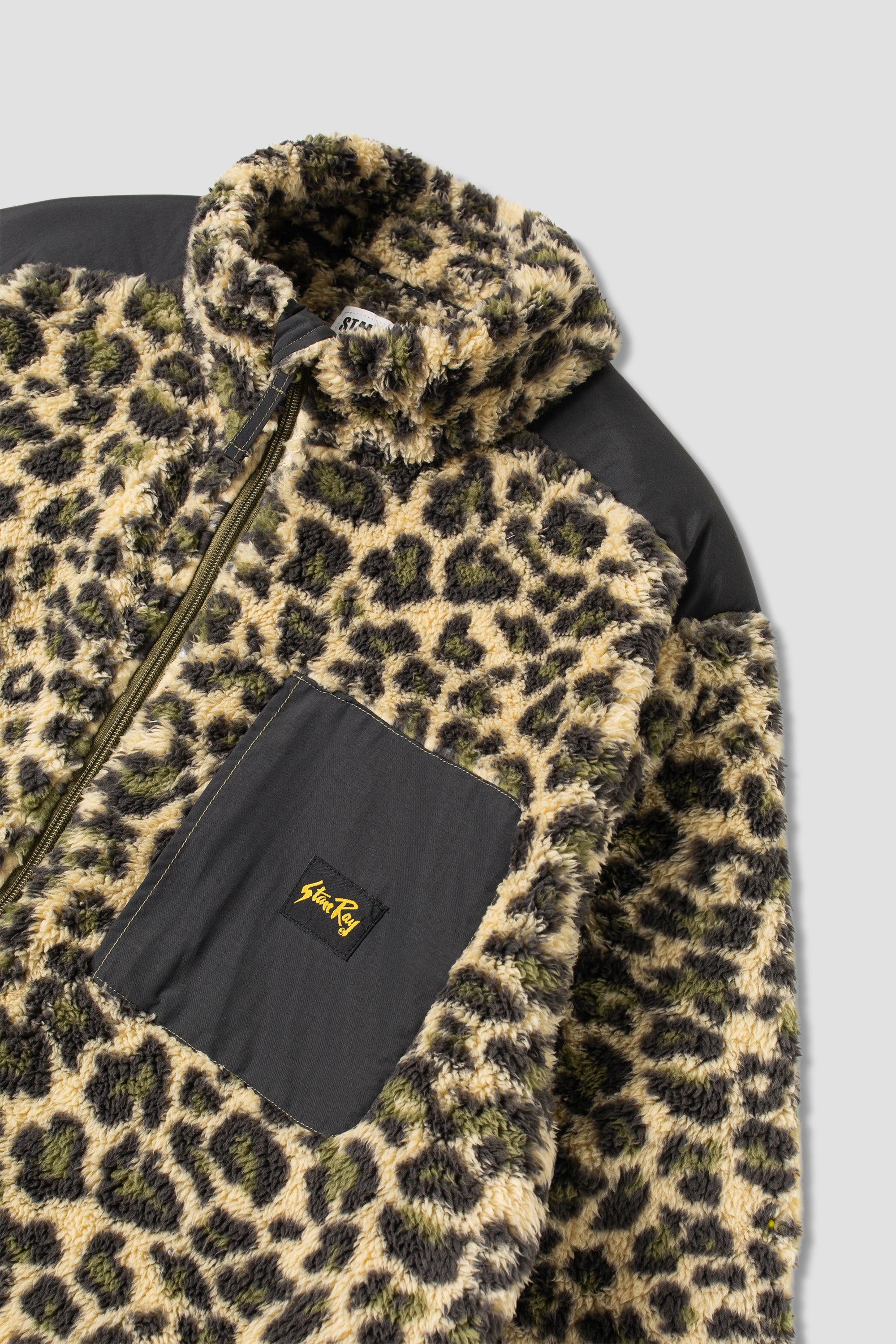 Burton leopard jacket sale