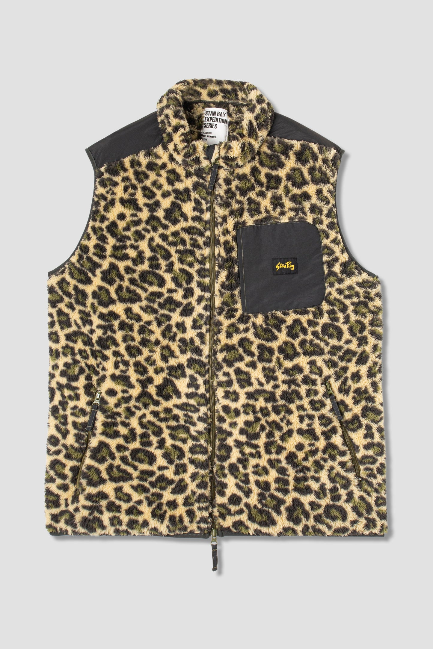 Fleece Vest (Leopard Camo)