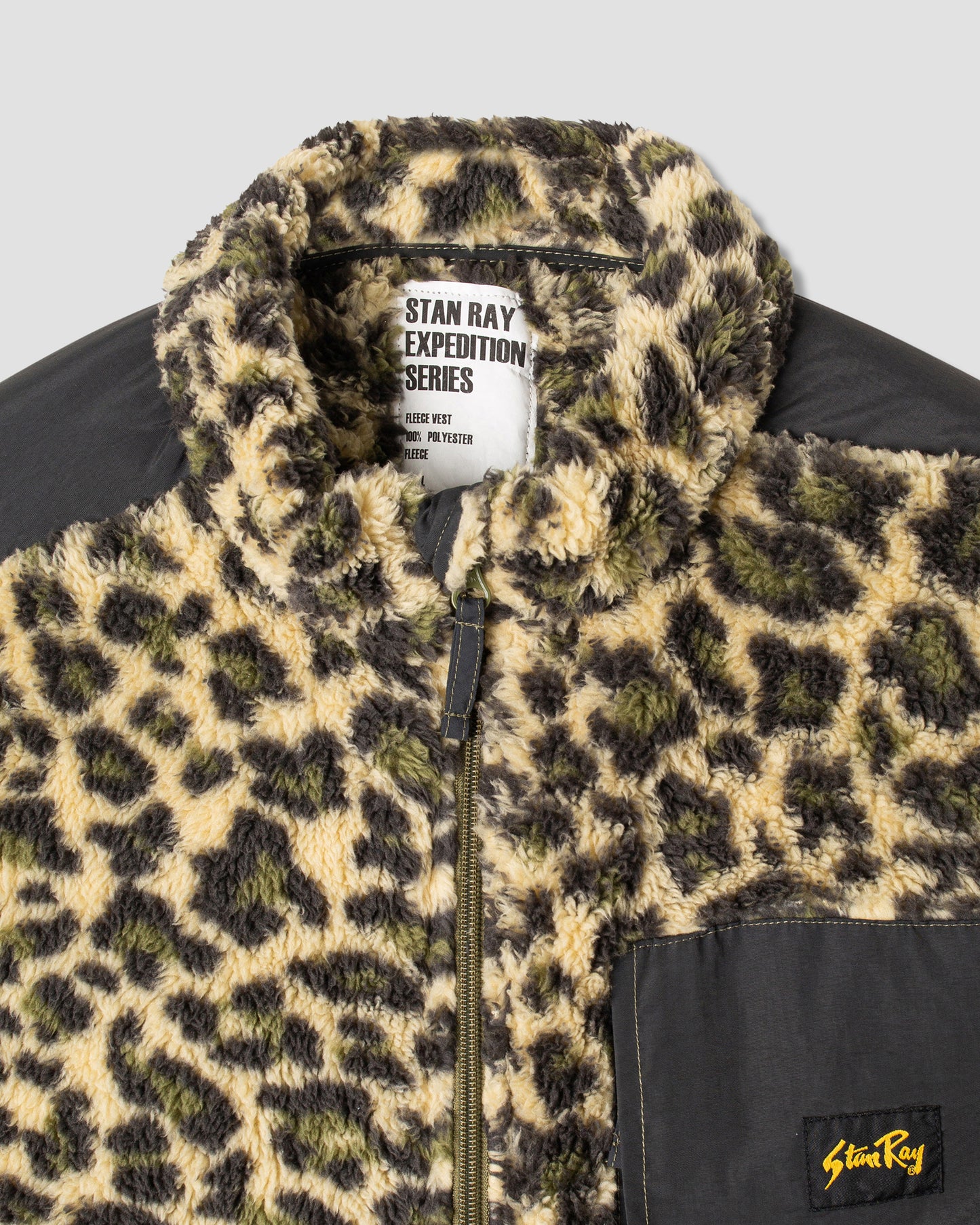 Fleece Vest (Leopard Camo)