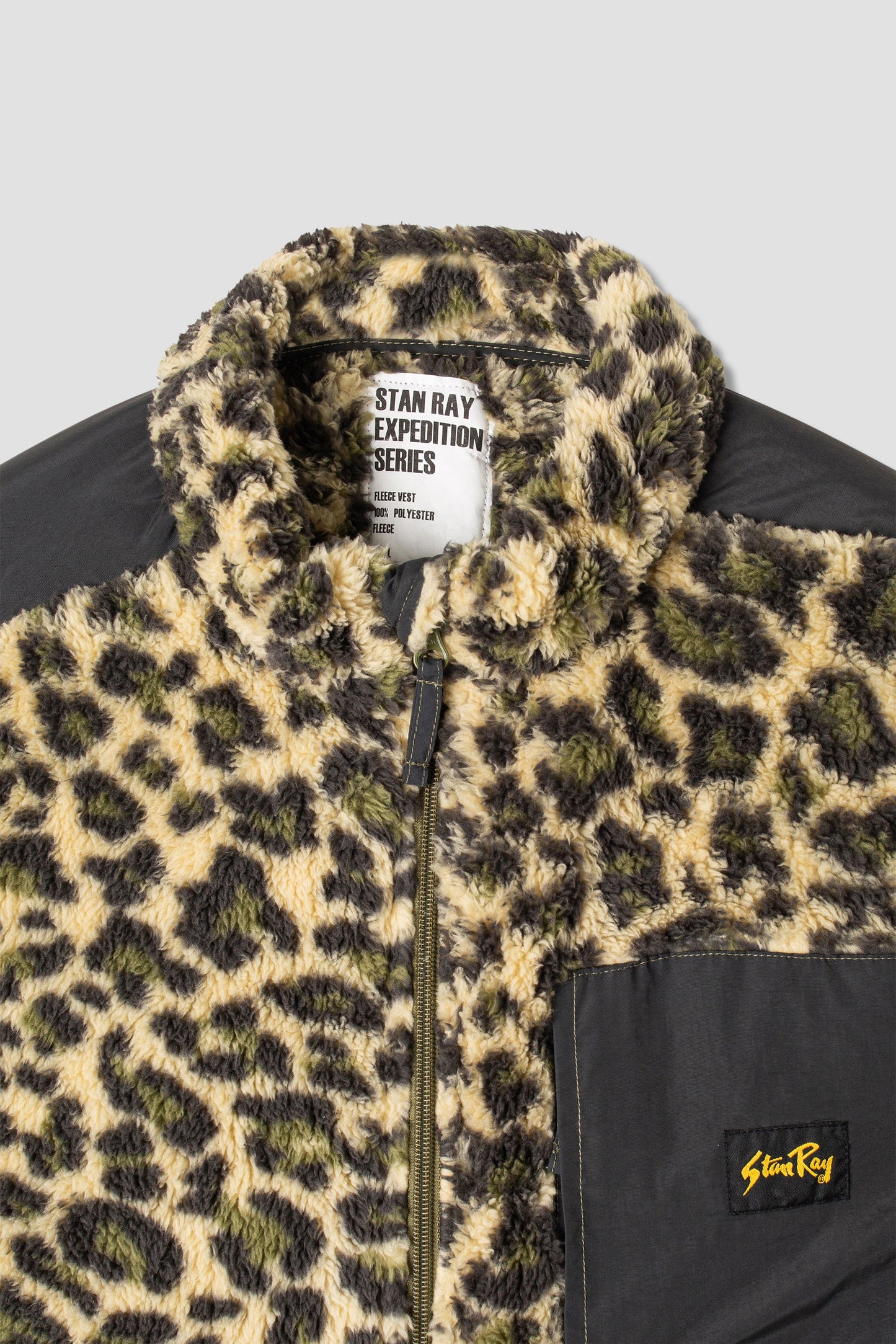 Fleece Vest (Leopard Camo)