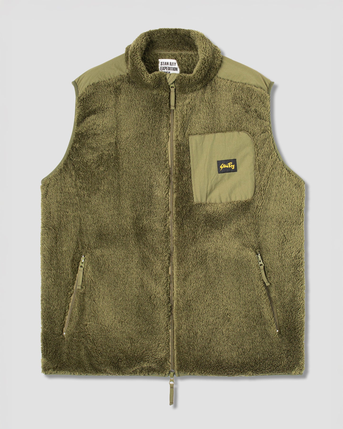 Gilet polaire (Olive)