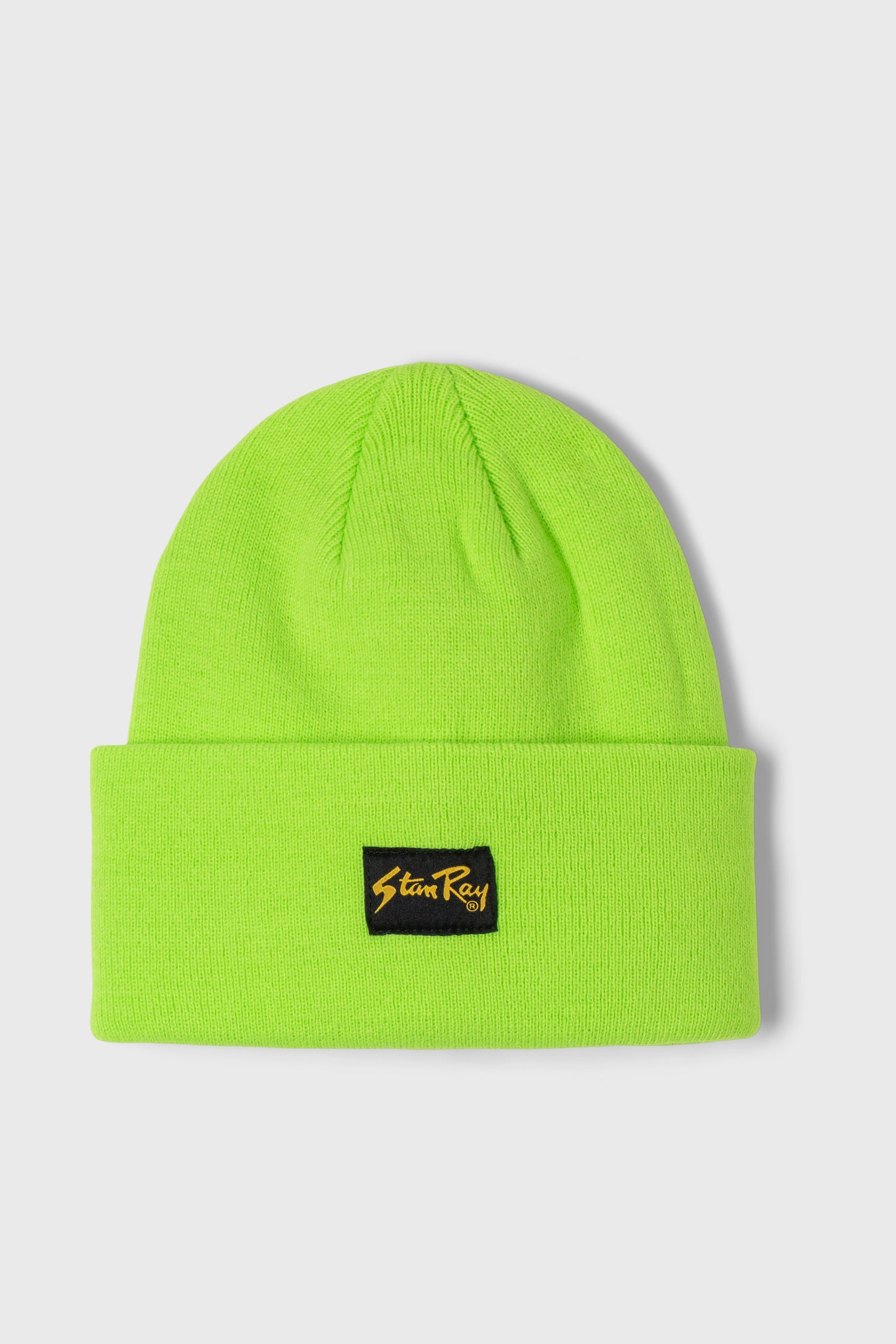 Fold Beanie (Lime)