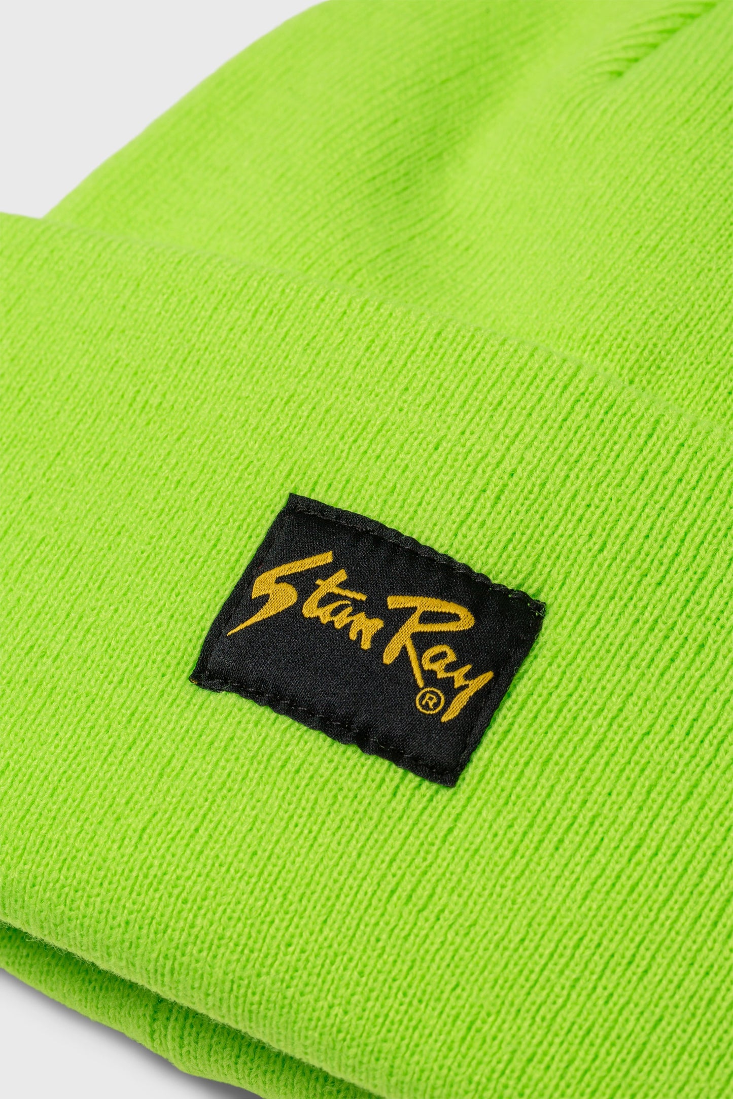 Fold Beanie (Lime)