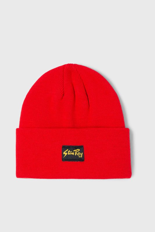 Fold Beanie (Red)