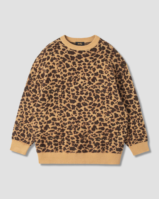 Knitted Sweater (Leopard Camo Mohair)