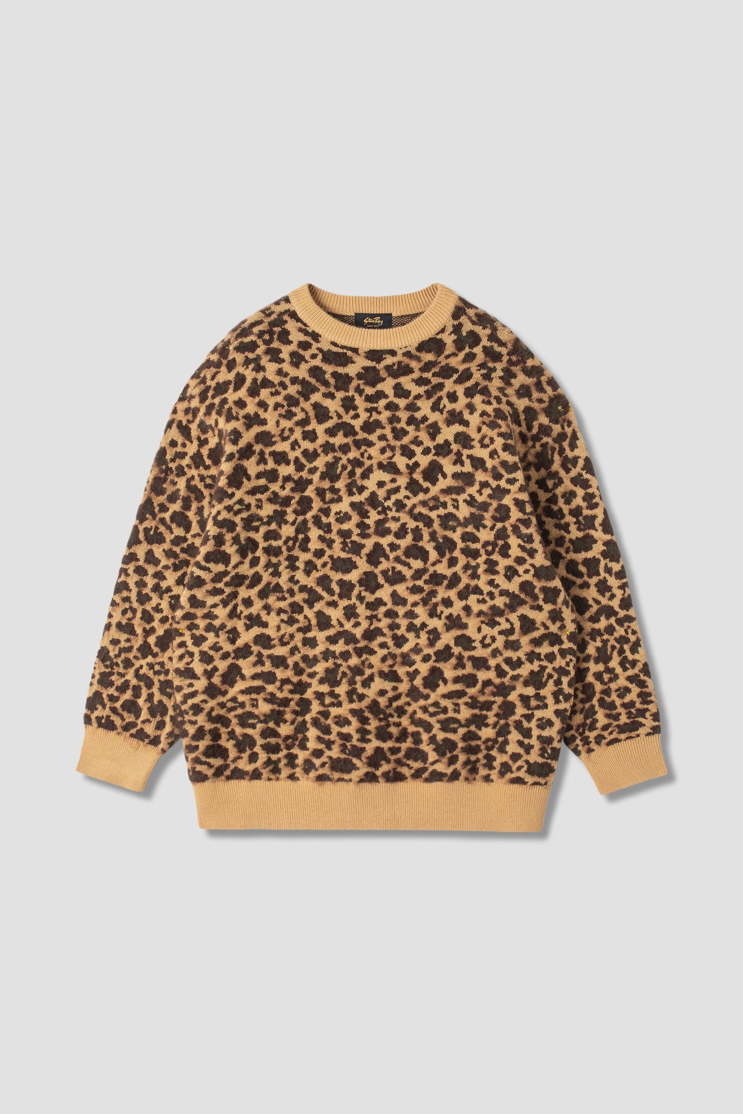 Knitted Sweater (Leopard Camo Mohair)