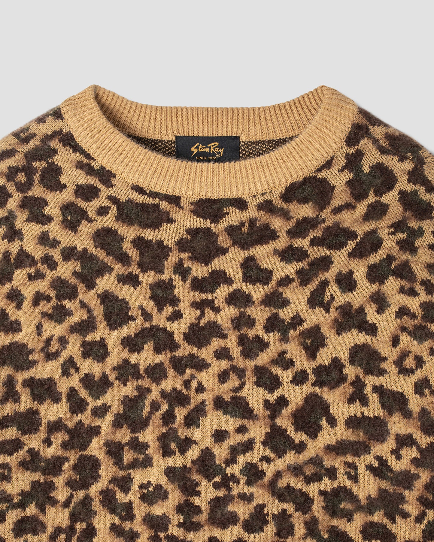 Knitted Sweater (Leopard Camo Mohair)