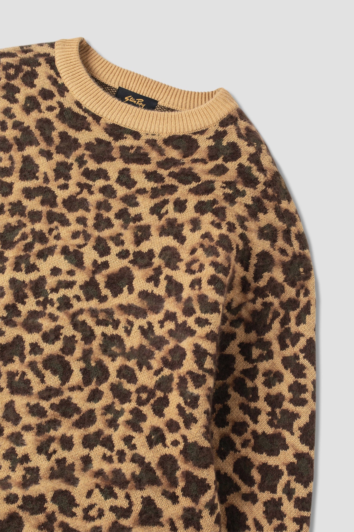 Knitted Sweater (Leopard Camo Mohair)