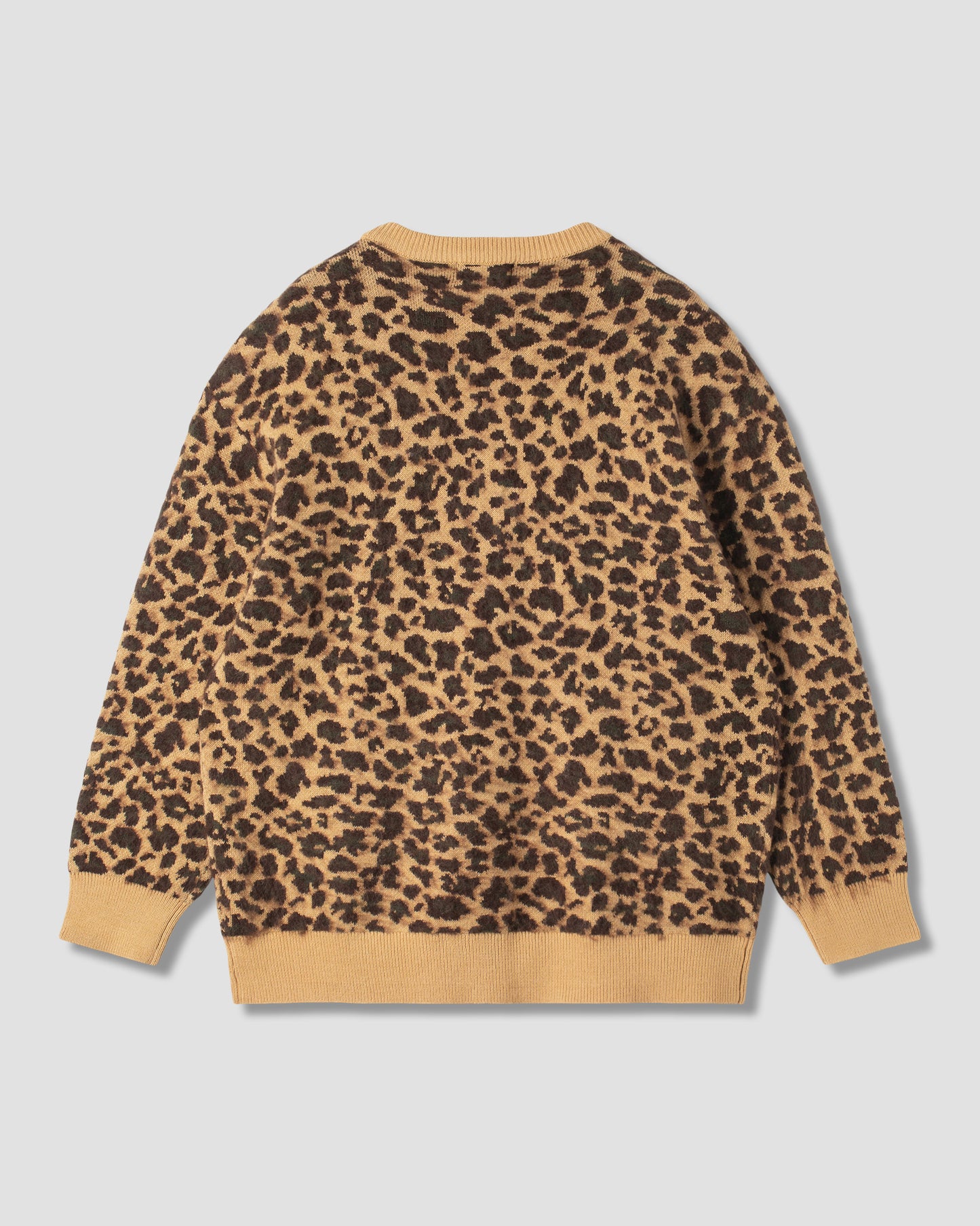 Knitted Sweater (Leopard Camo Mohair)