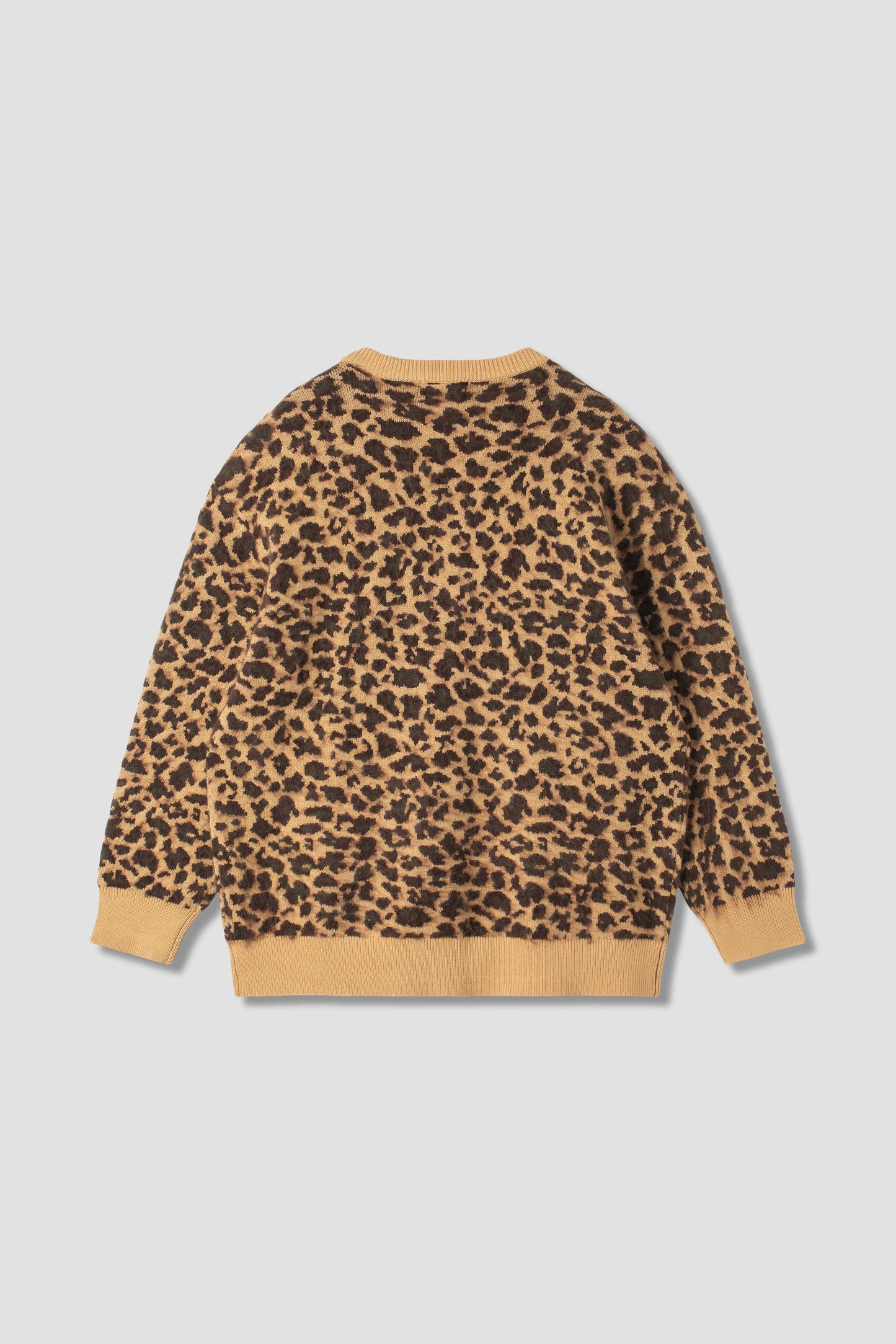 Knitted Sweater (Leopard Camo Mohair)