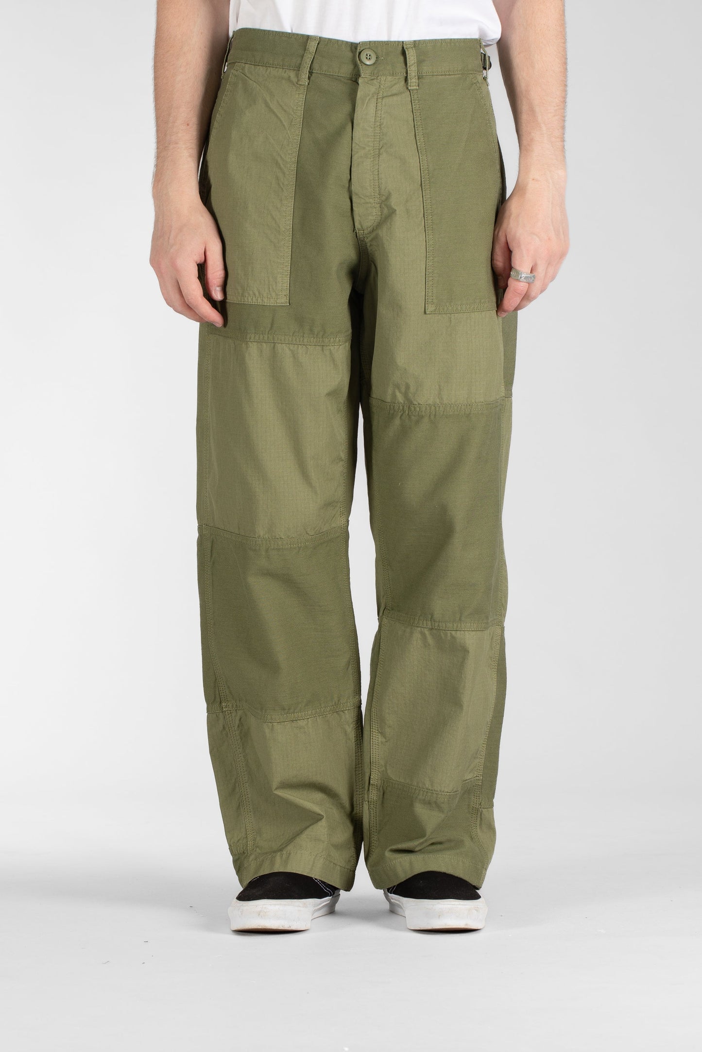 K Pant (Olive Mix Rs/Sateen)