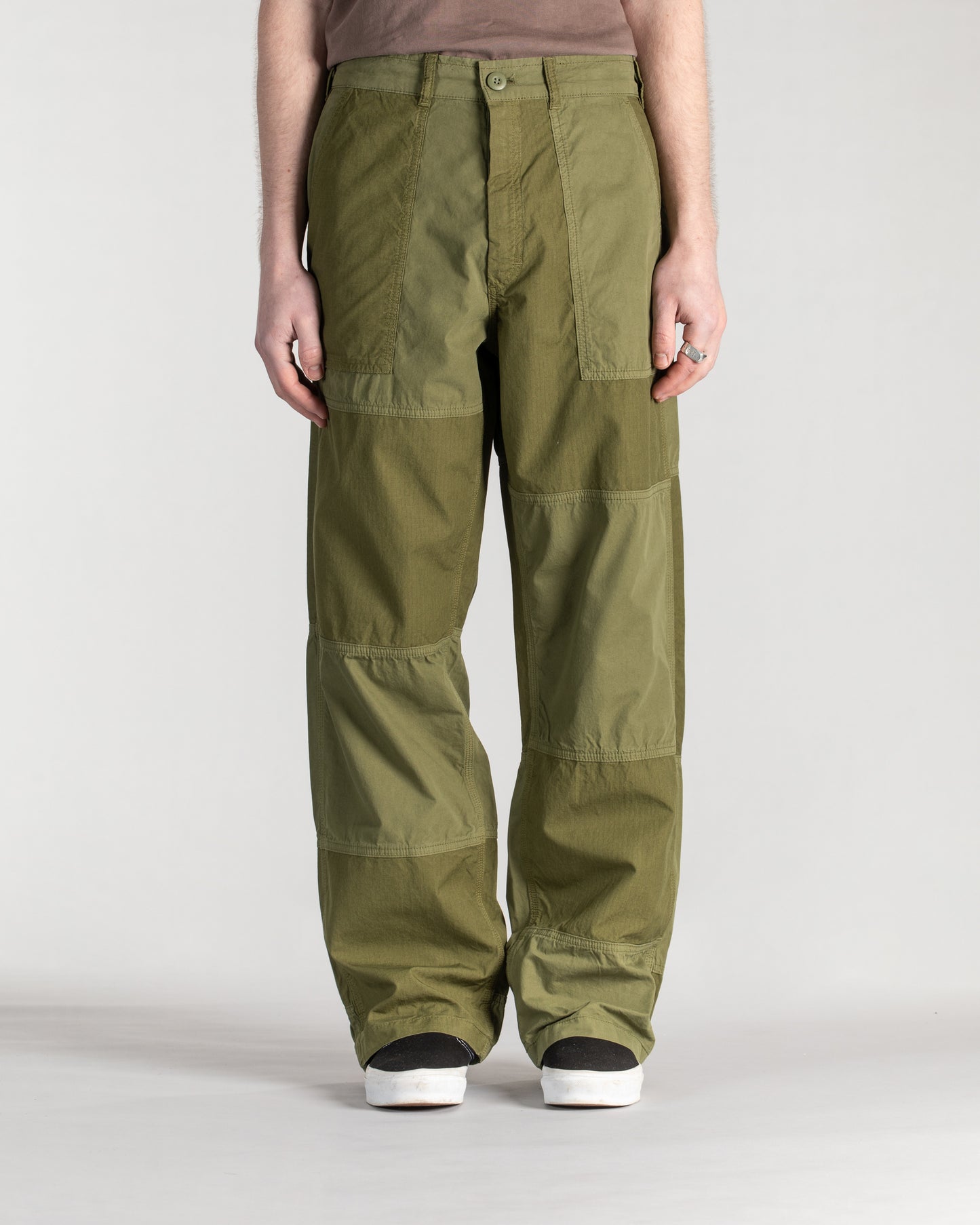 K Pant (Olive Rs/Poplin Mix)