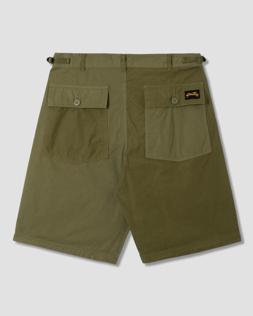 K Short (mélange de popeline et de Rs olive)