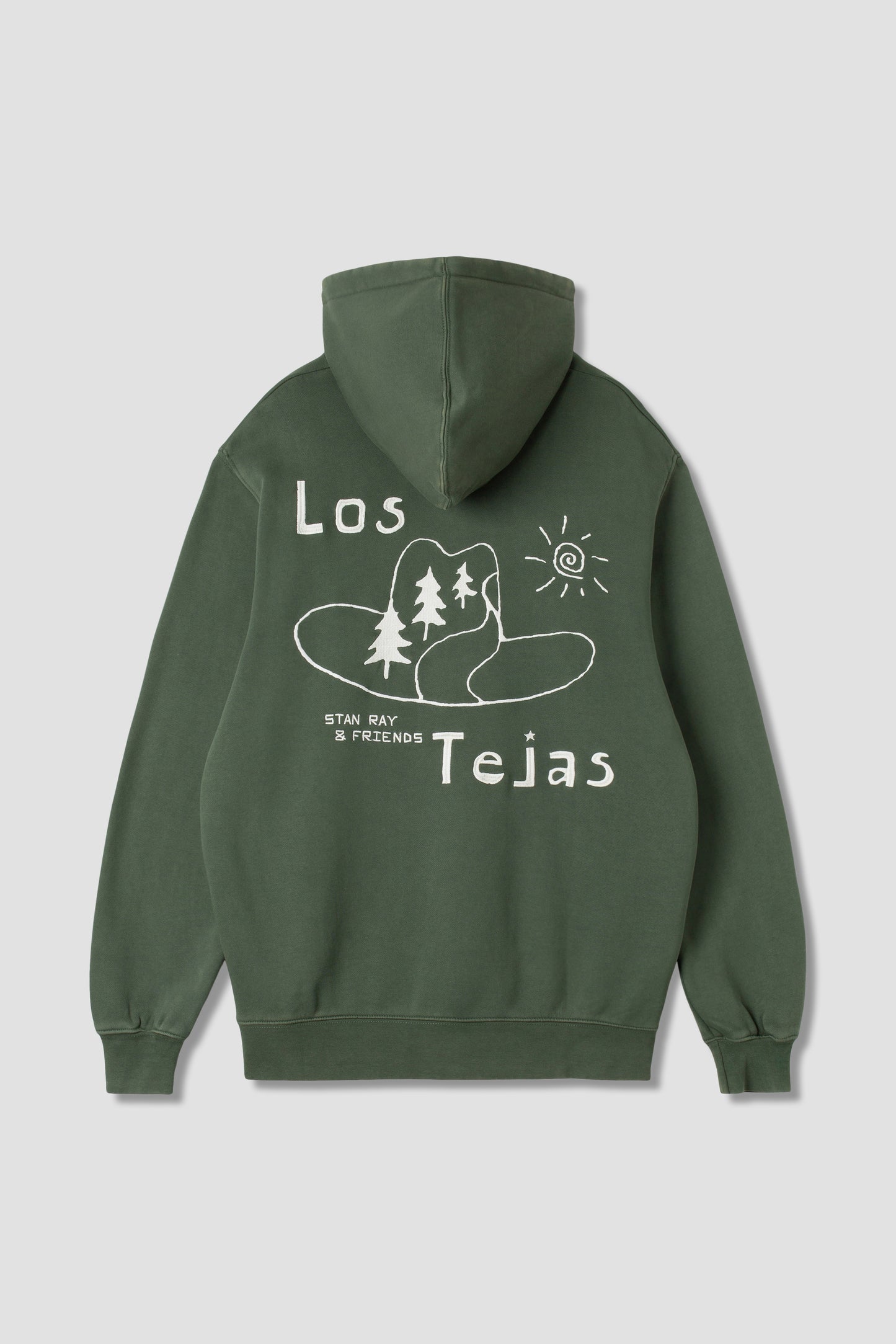 Los Tejas Hood (Washed Olive)