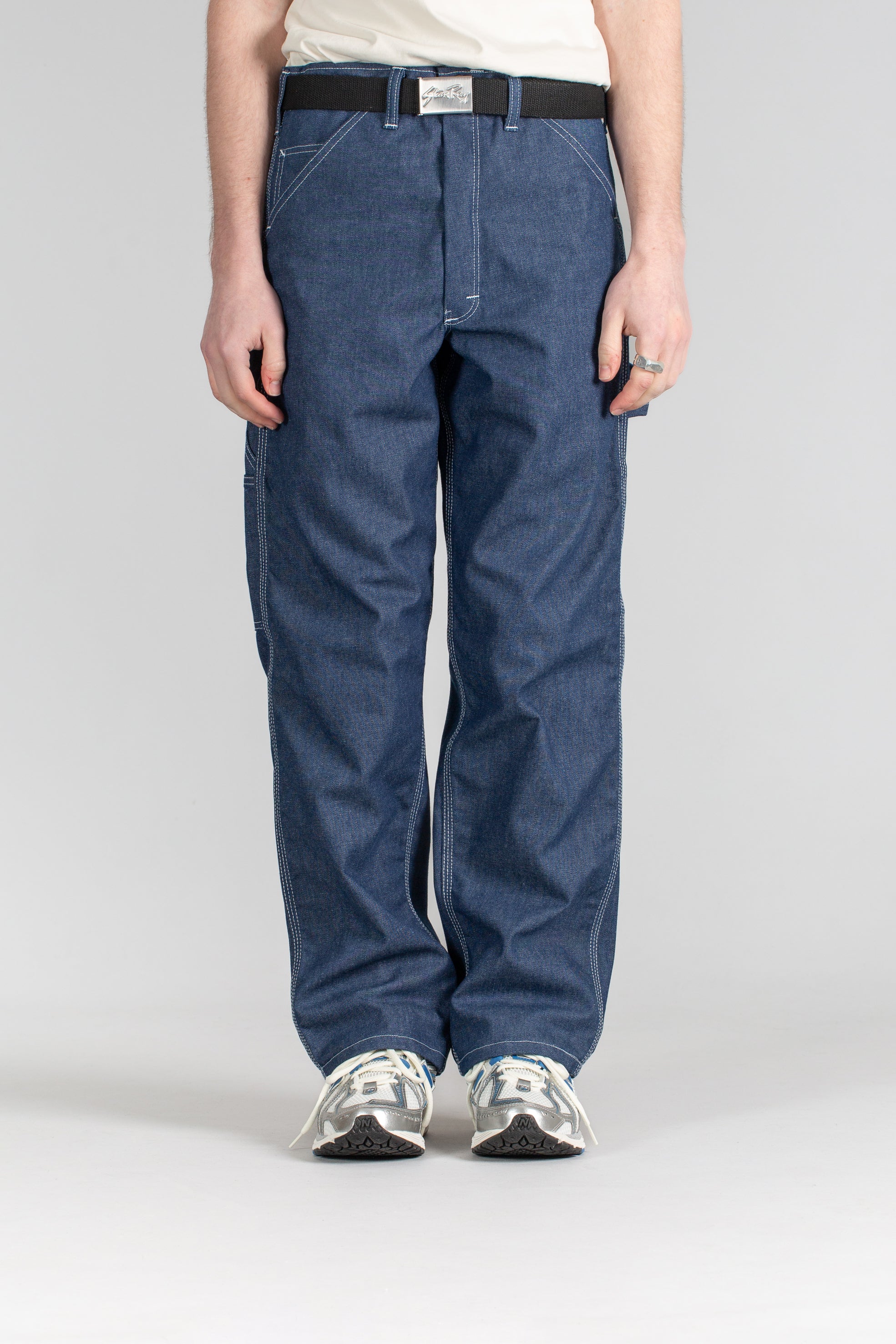 17AWGonz Ramm Washed Denim Painter Pant - パンツ