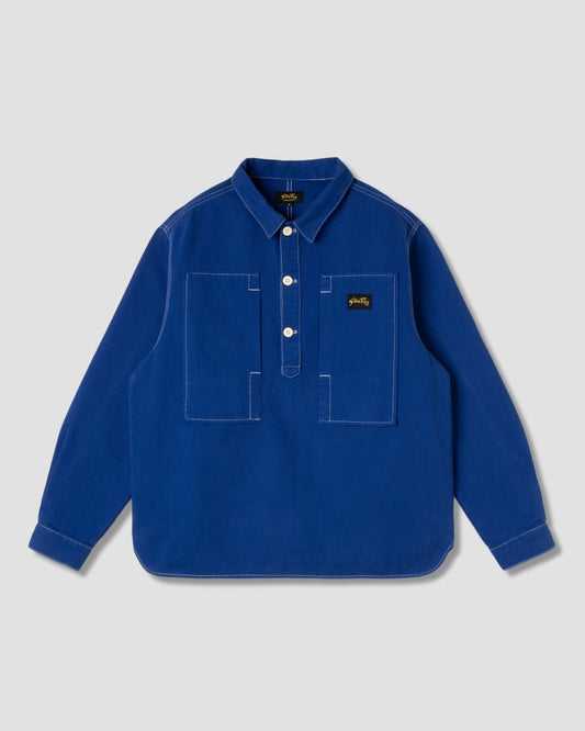 Painters Pop Over Shirt (Indigo Bedford)