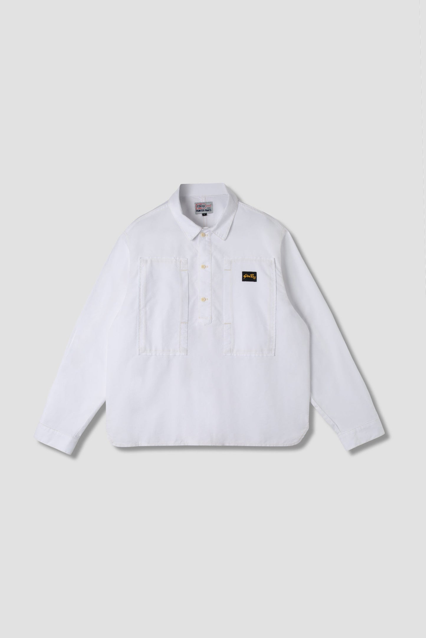 Painters Pop Over Shirt (Natural Cotton Oxford)