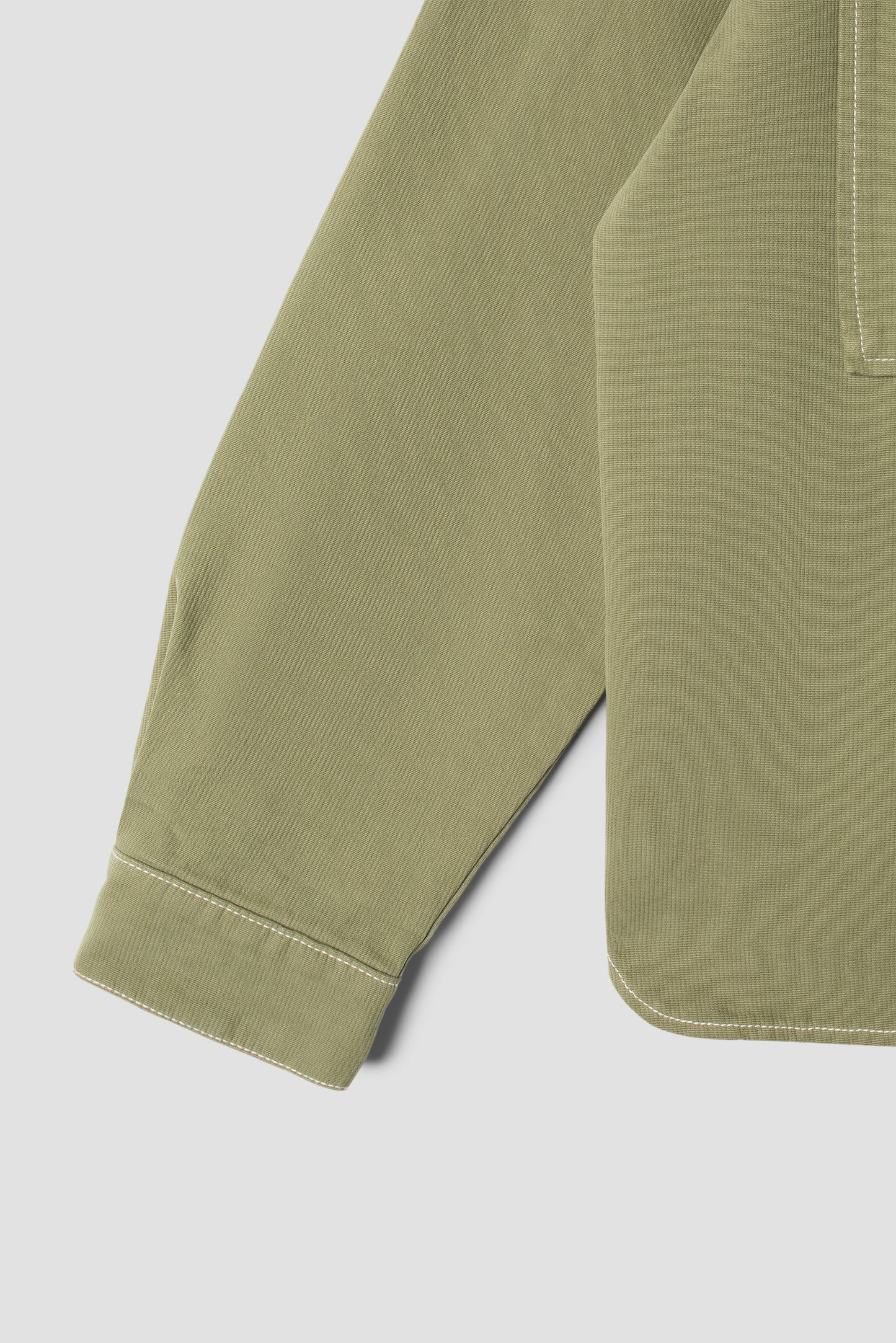 Painters Pop Over Shirt (Olive Bedford Cord)