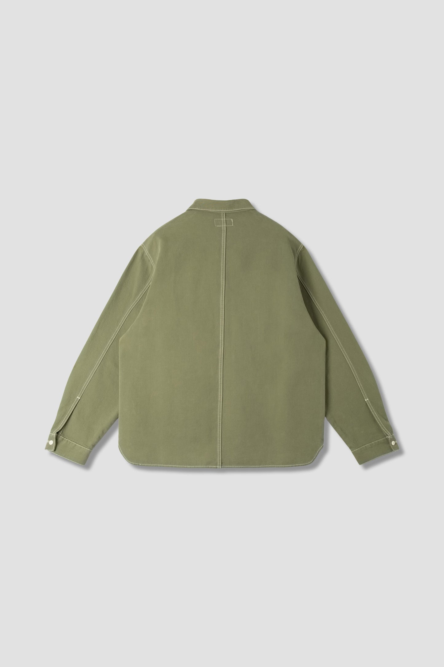 Painters Pop Over Shirt (Olive Bedford Cord)