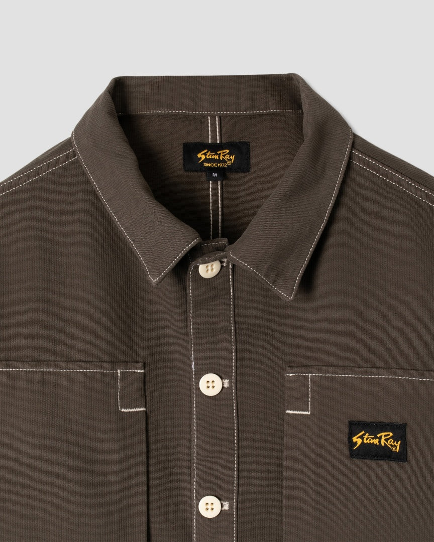 Painters Pop Over Shirt (Washed Black Bedford)