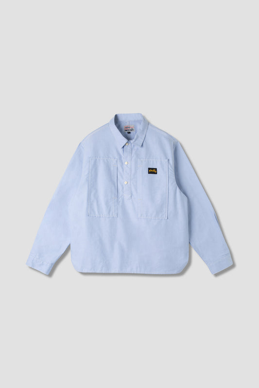 Painters Pop Over Shirt (Washed Chambrey)