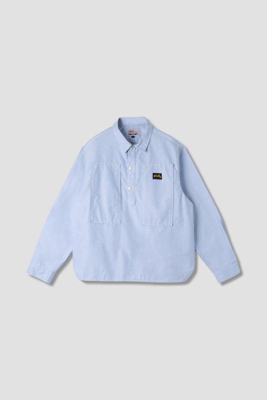 Painters Pop Over Shirt (Washed Chambrey)