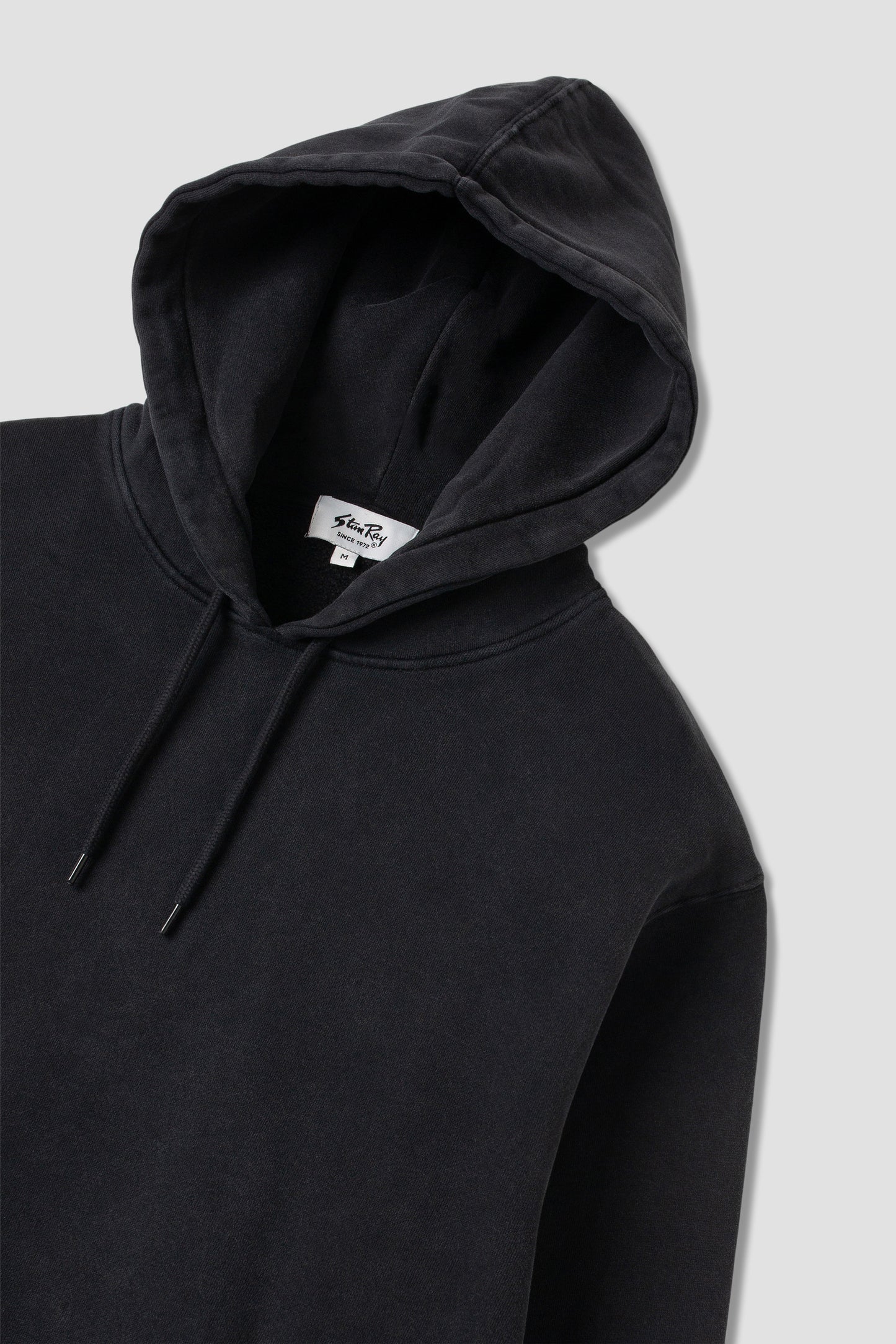 Patch Hood (Washed Black)