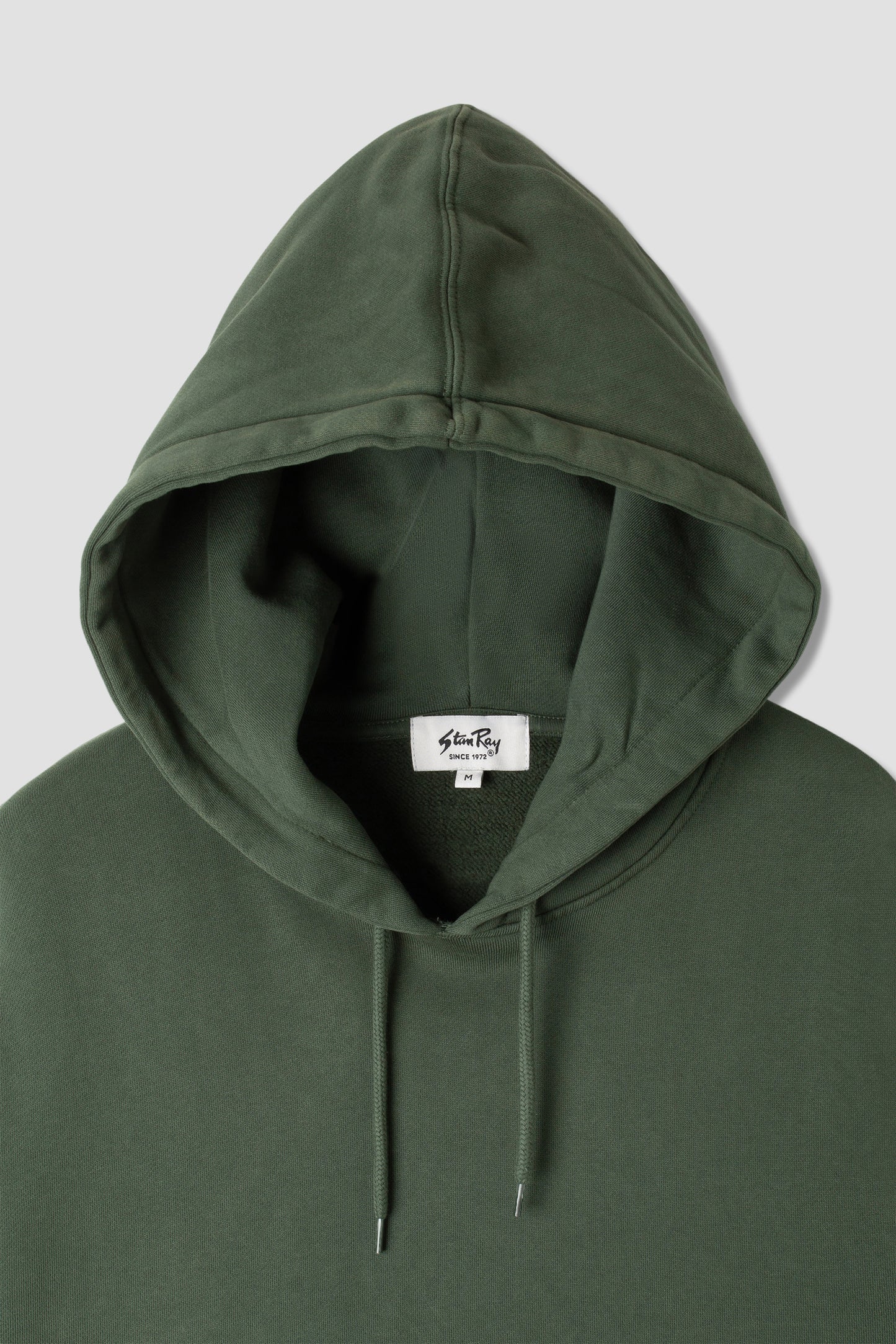 Patch Hood (Washed Green)