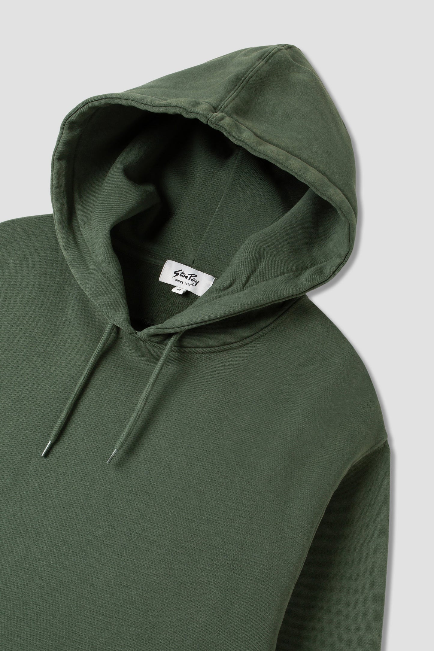 Patch Hood (Washed Green)