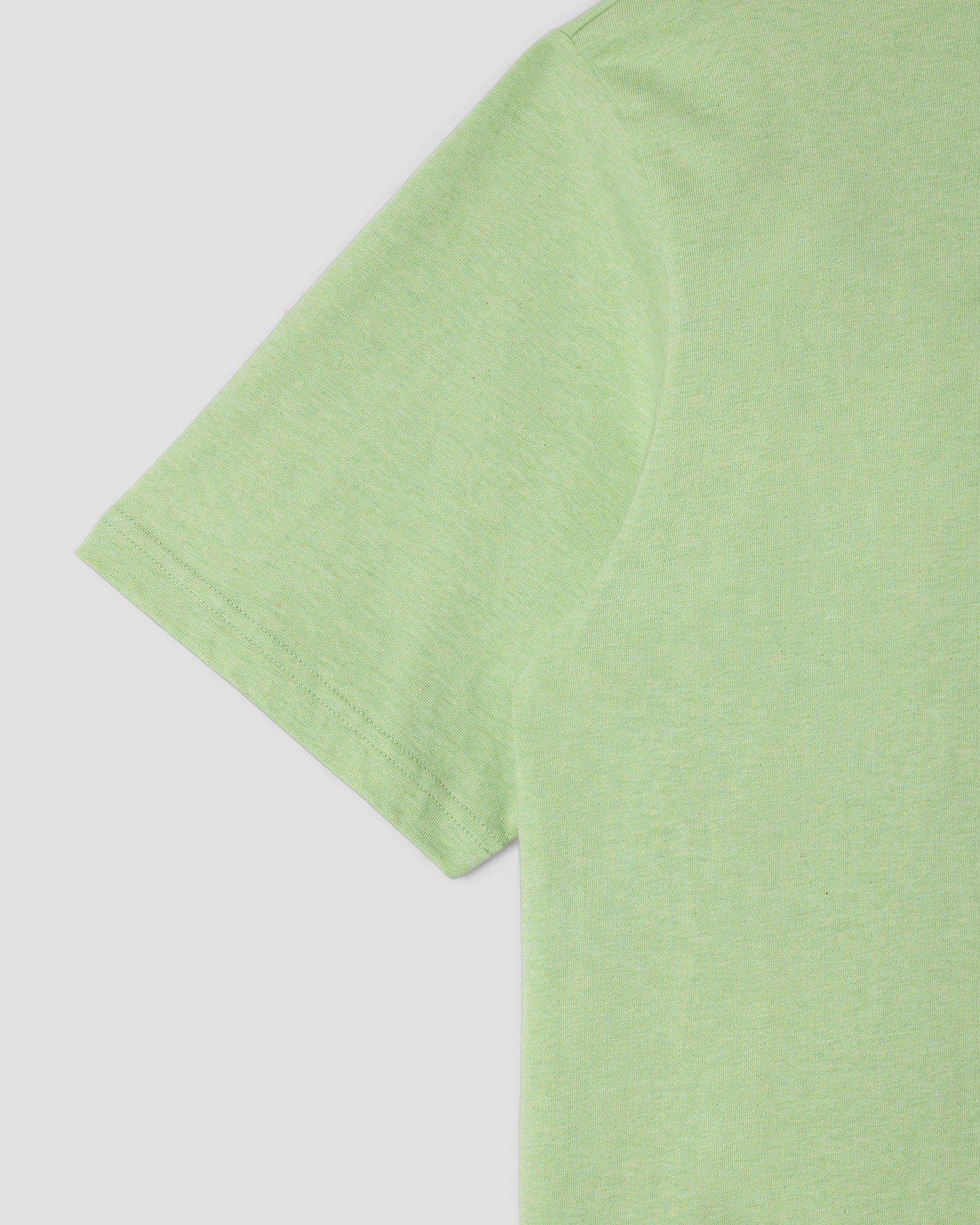 T-Shirt mit aufgesetzter Tasche (Quiet Green Heather)