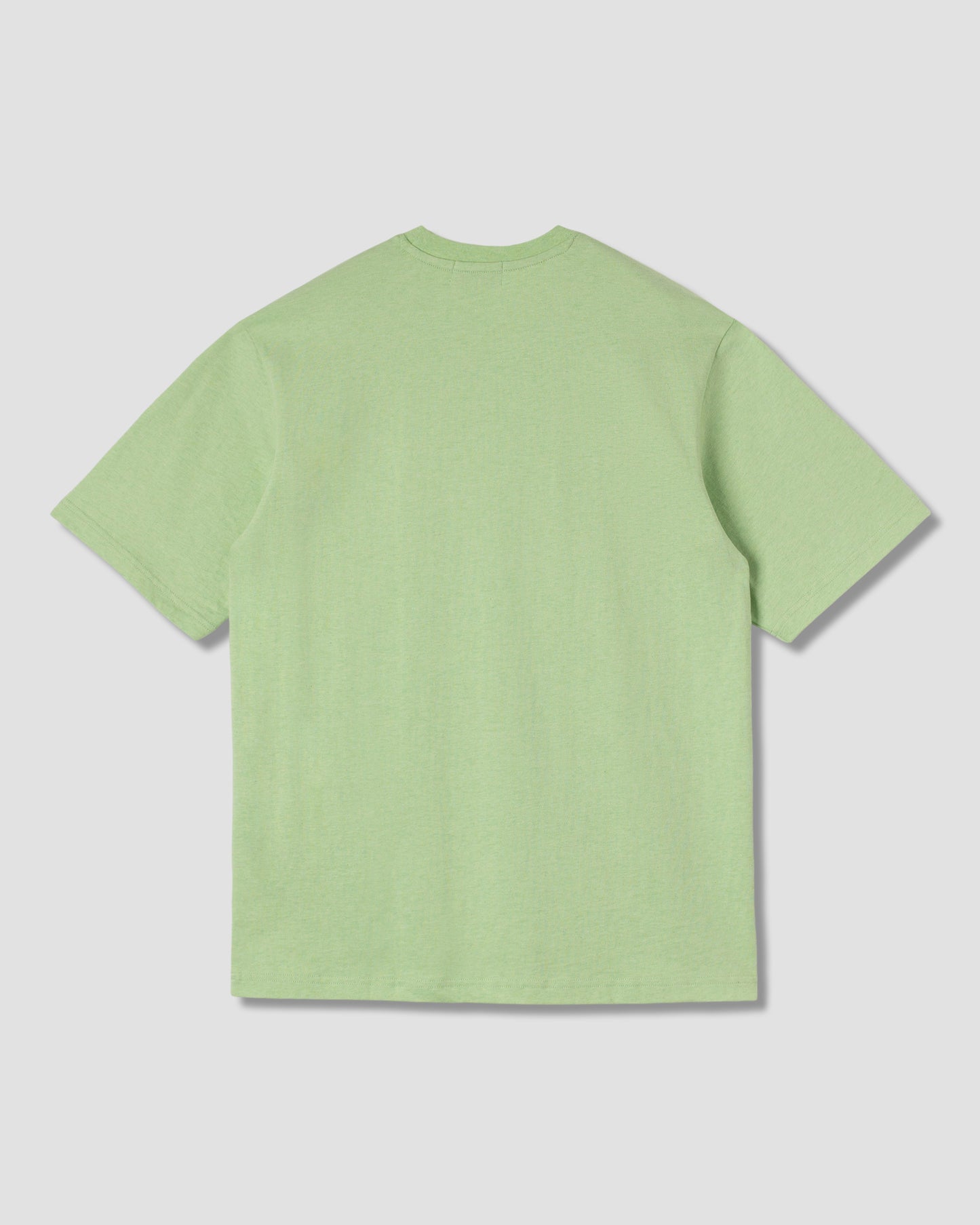 T-Shirt mit aufgesetzter Tasche (Quiet Green Heather)