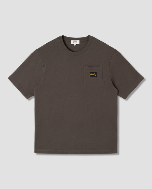 Patch Pocket Tee (Washed Black)