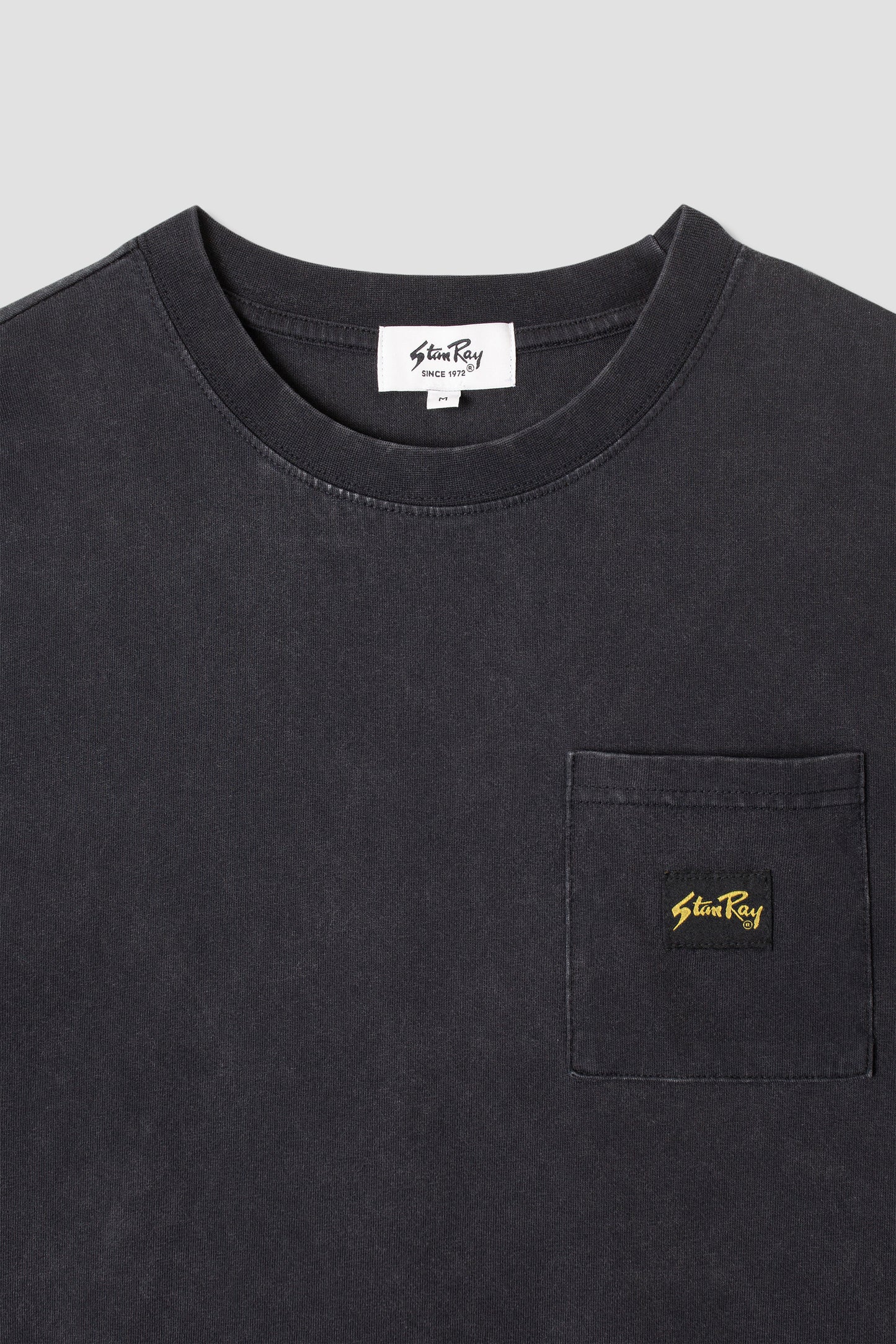 Patch Pocket Tee (Washed Black)