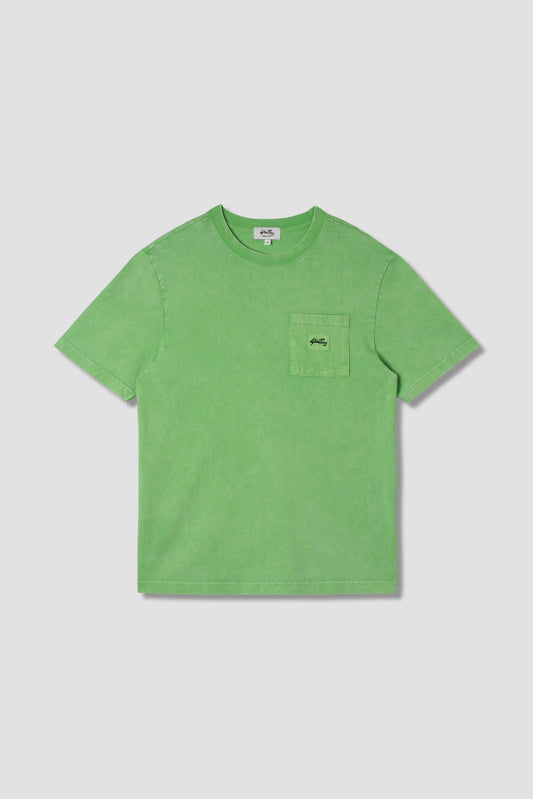 Patch Pocket Tee (Washed Lime)