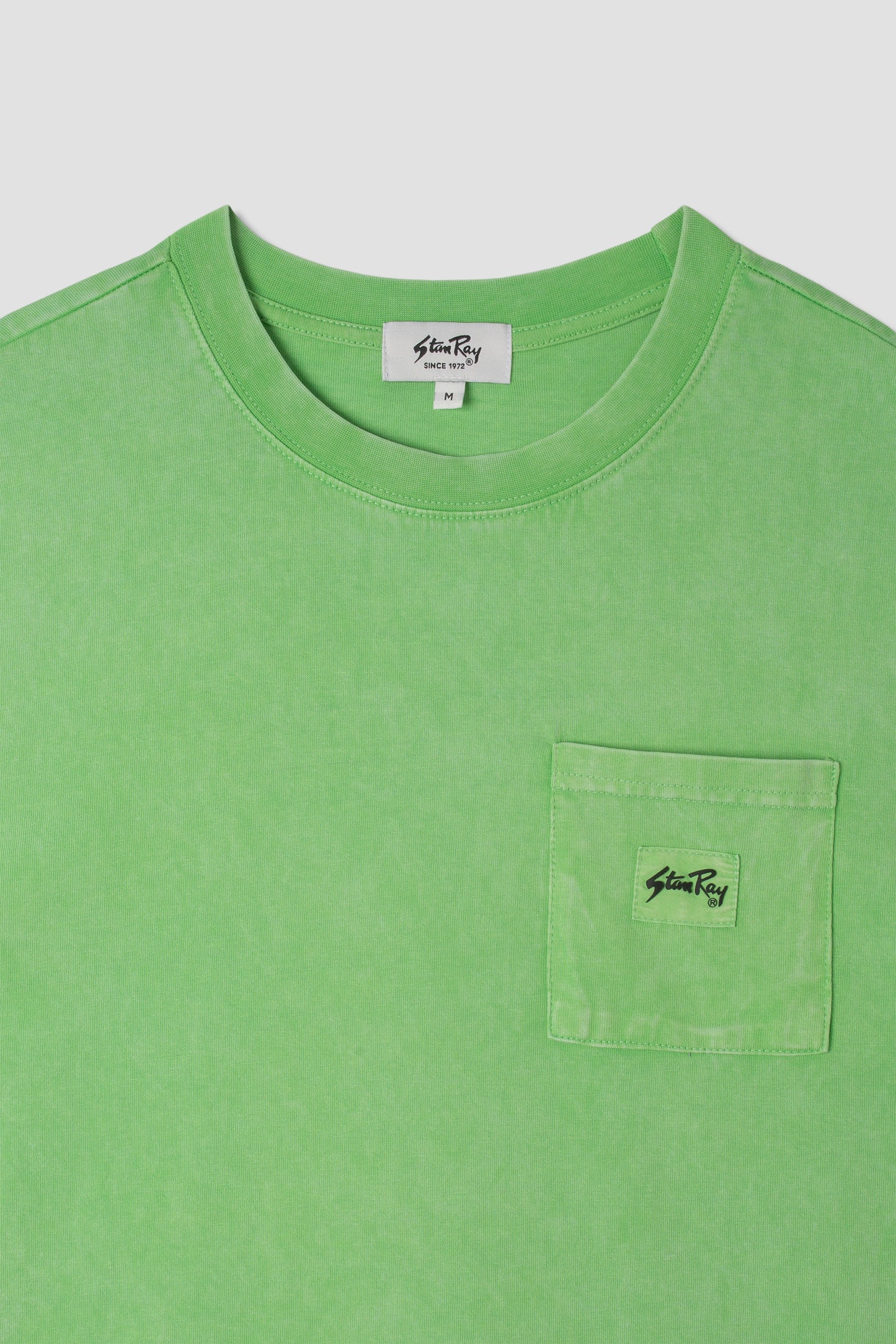 Patch Pocket Tee (Washed Lime)