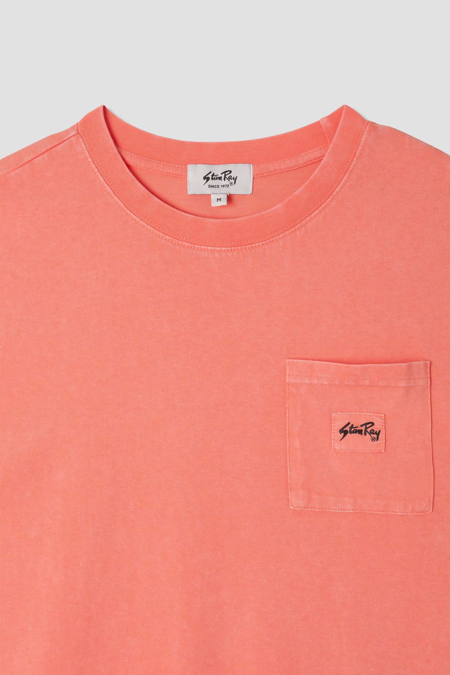 Patch Pocket Tee (Washed Orange)