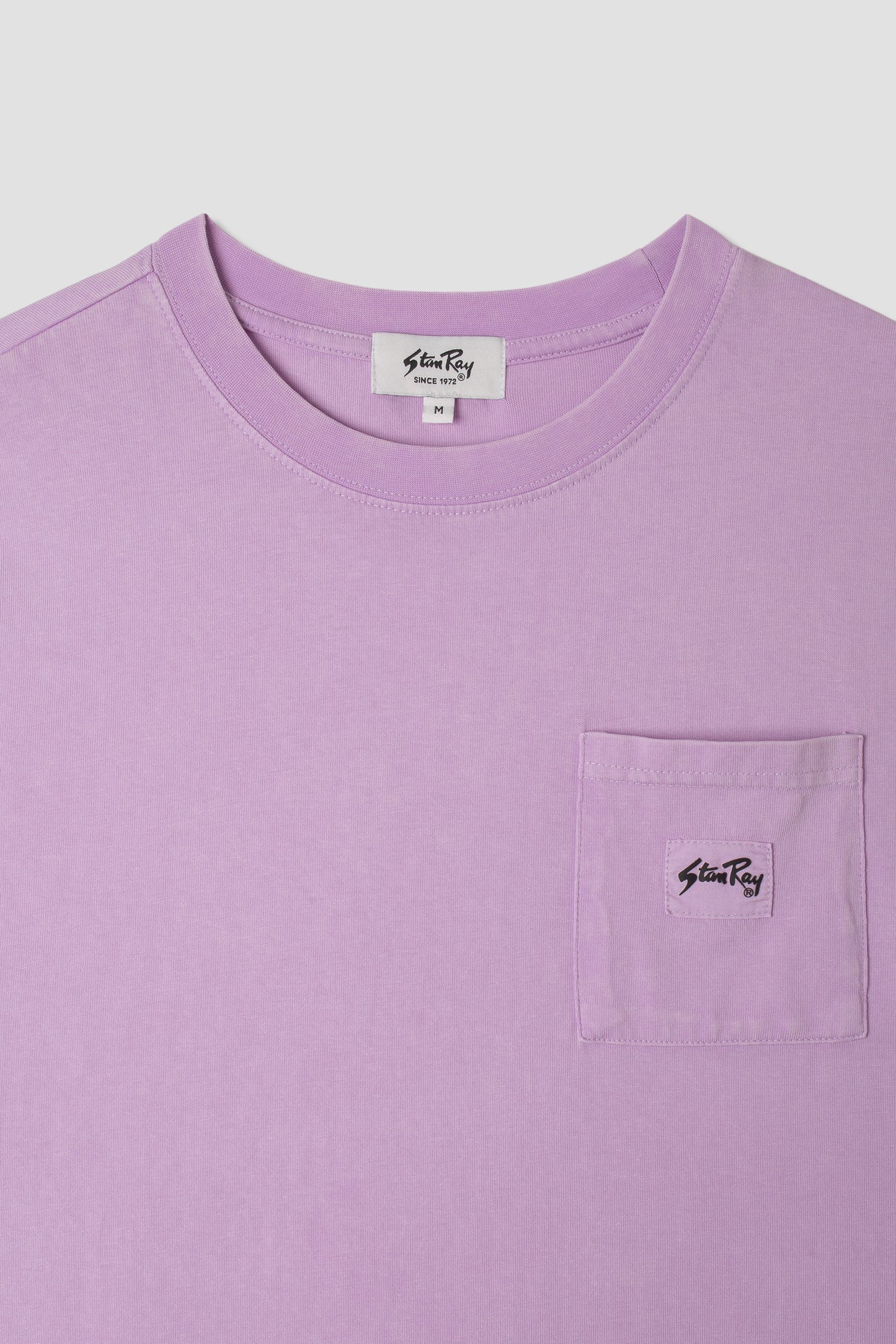 Patch Pocket Tee (Washed Purple)