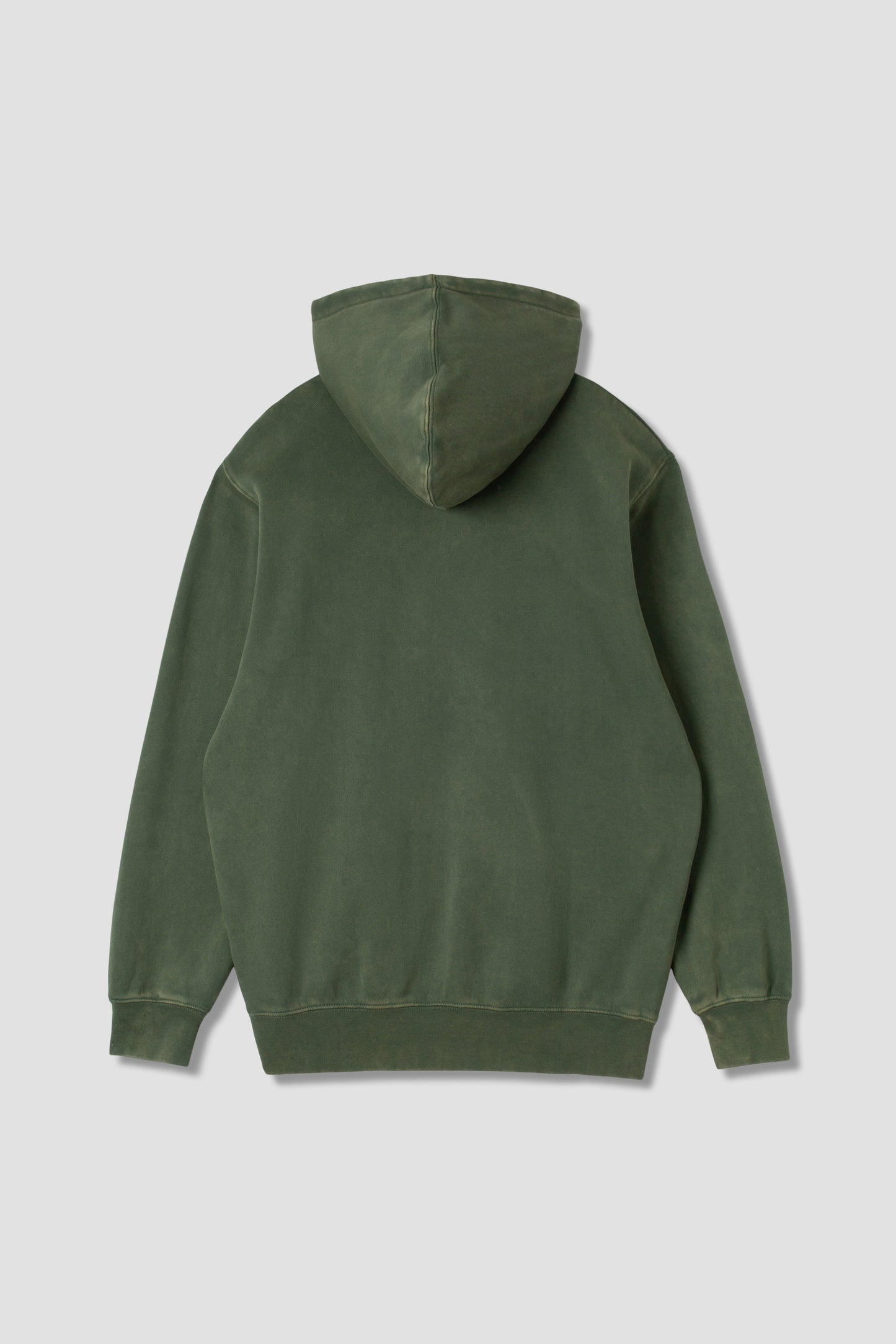 Patch Zip Hood (Washed Green)