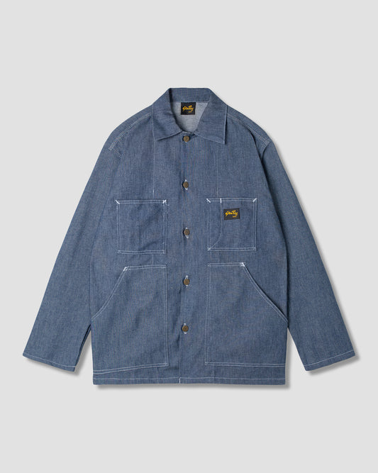 Veste d'atelier (Chambray lavé)