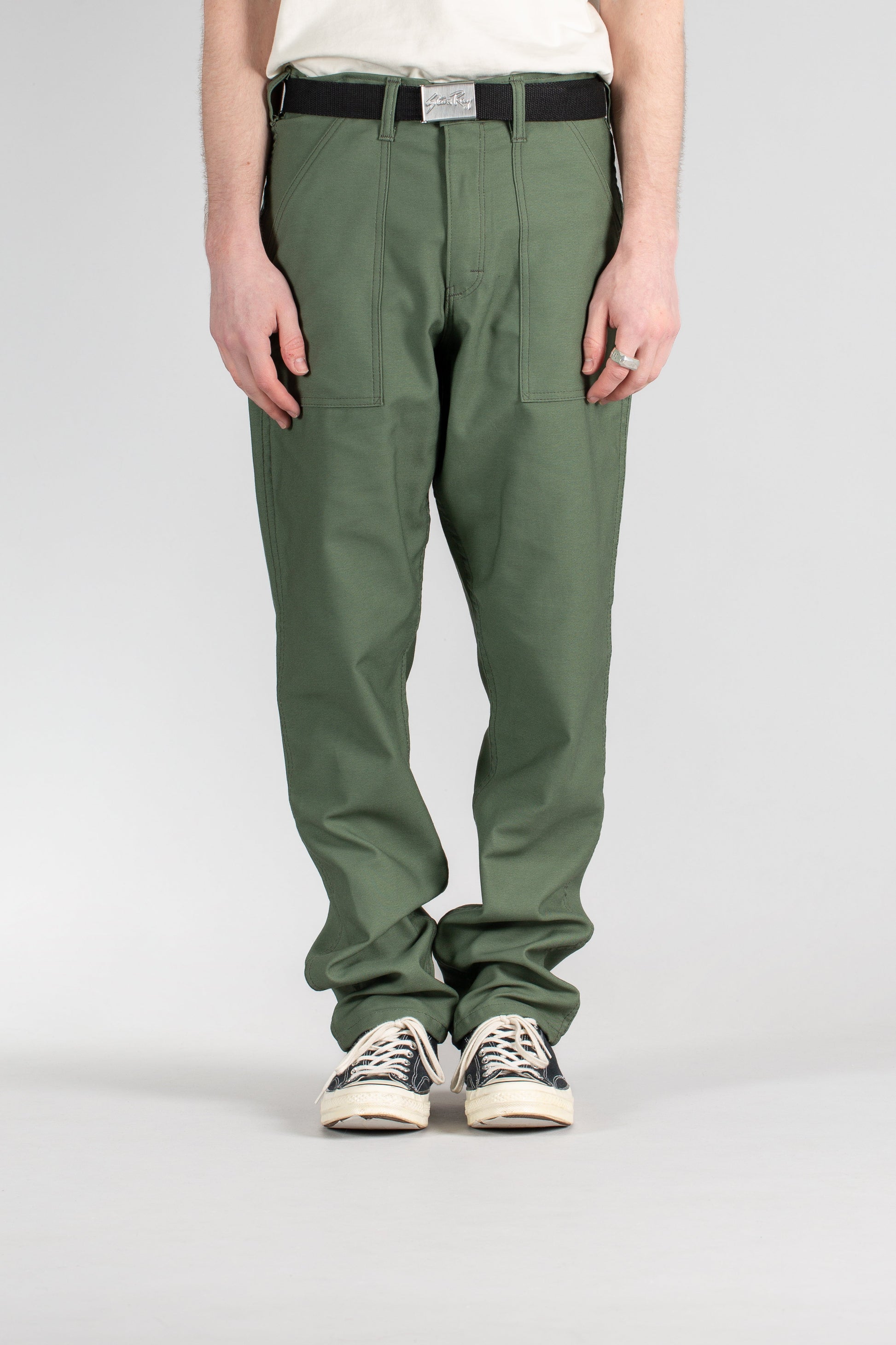 Slim Fatigue (Olive Sateen 8.5oz) - Stan Ray