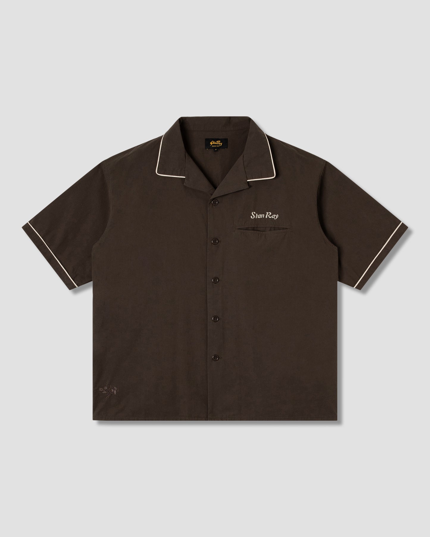 Bowling-Shirt (Schwarz)