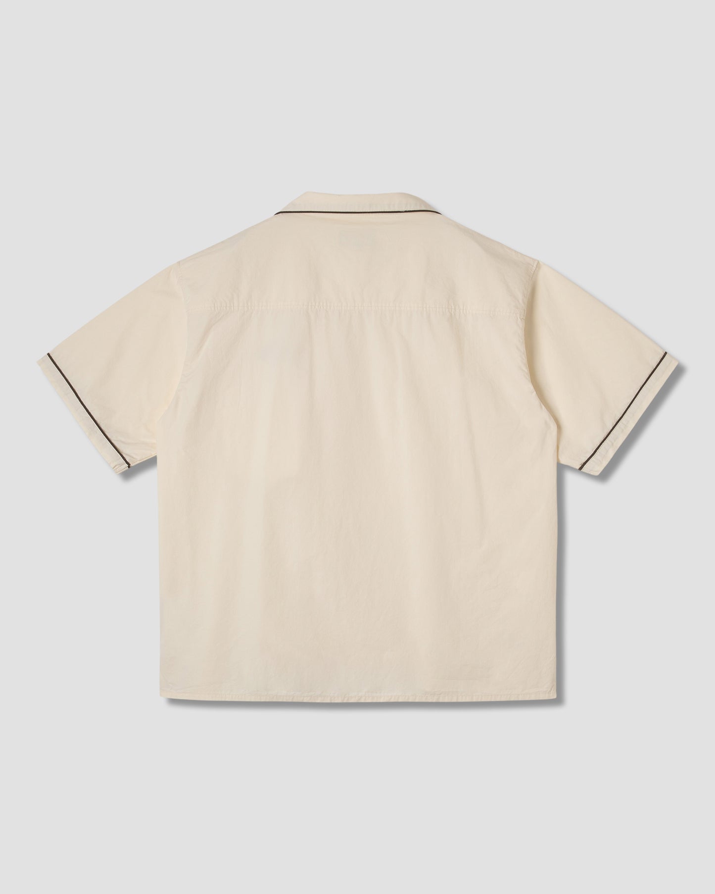 Bowling Shirt (Natural / Matt Black)