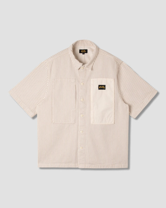 Short Sleeve Painter Shirt (Hickory Mix)