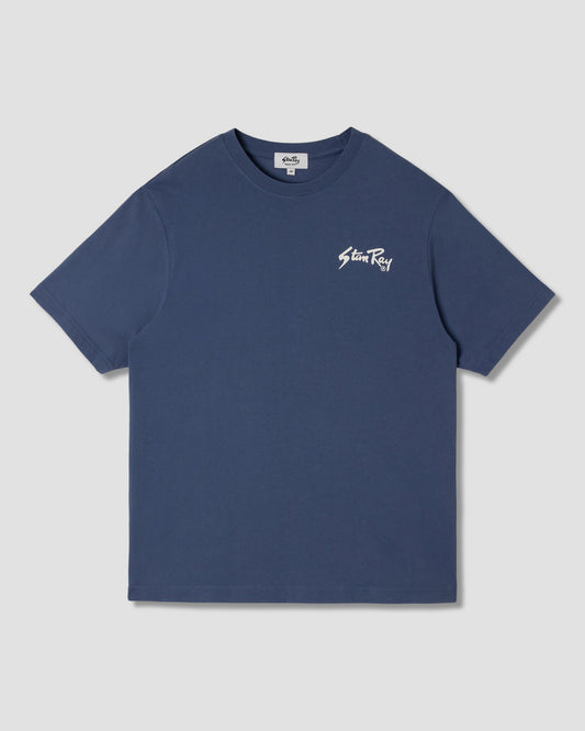 Stan OG T-Shirt (Battle Blue / Naturdruck)